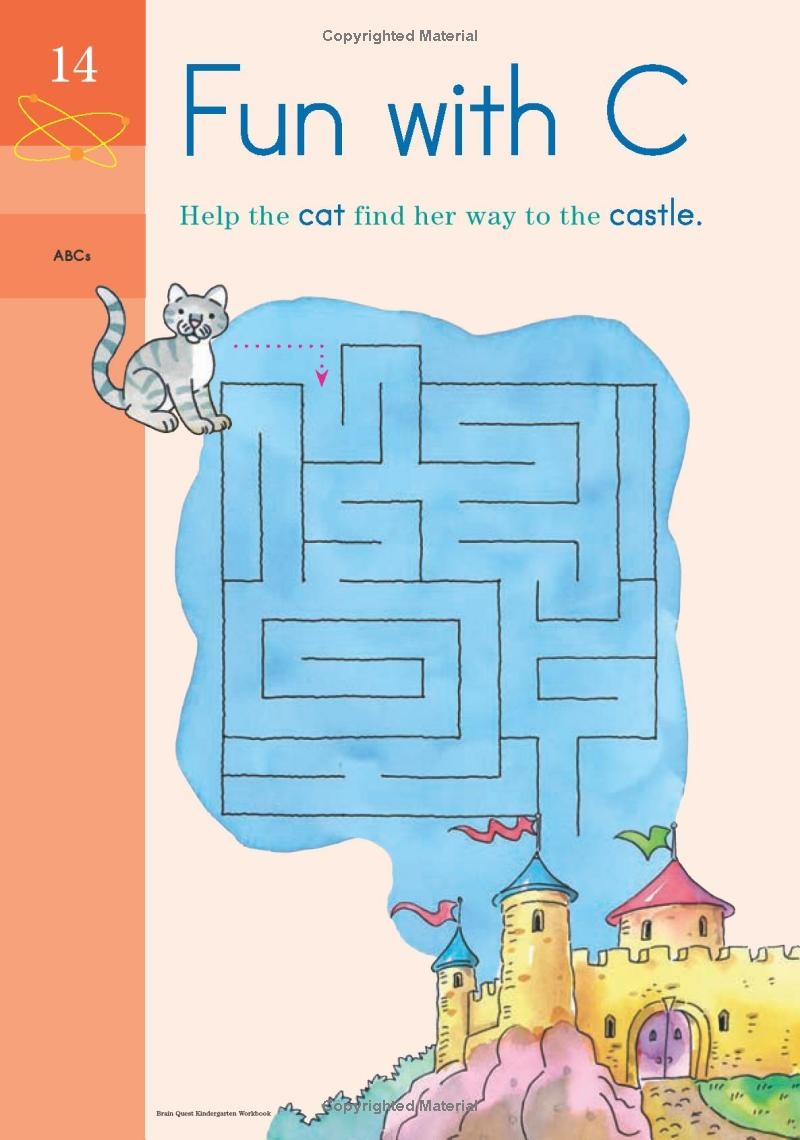 Brain Quest Workbook Kindergarten By Lisa Trumbauer