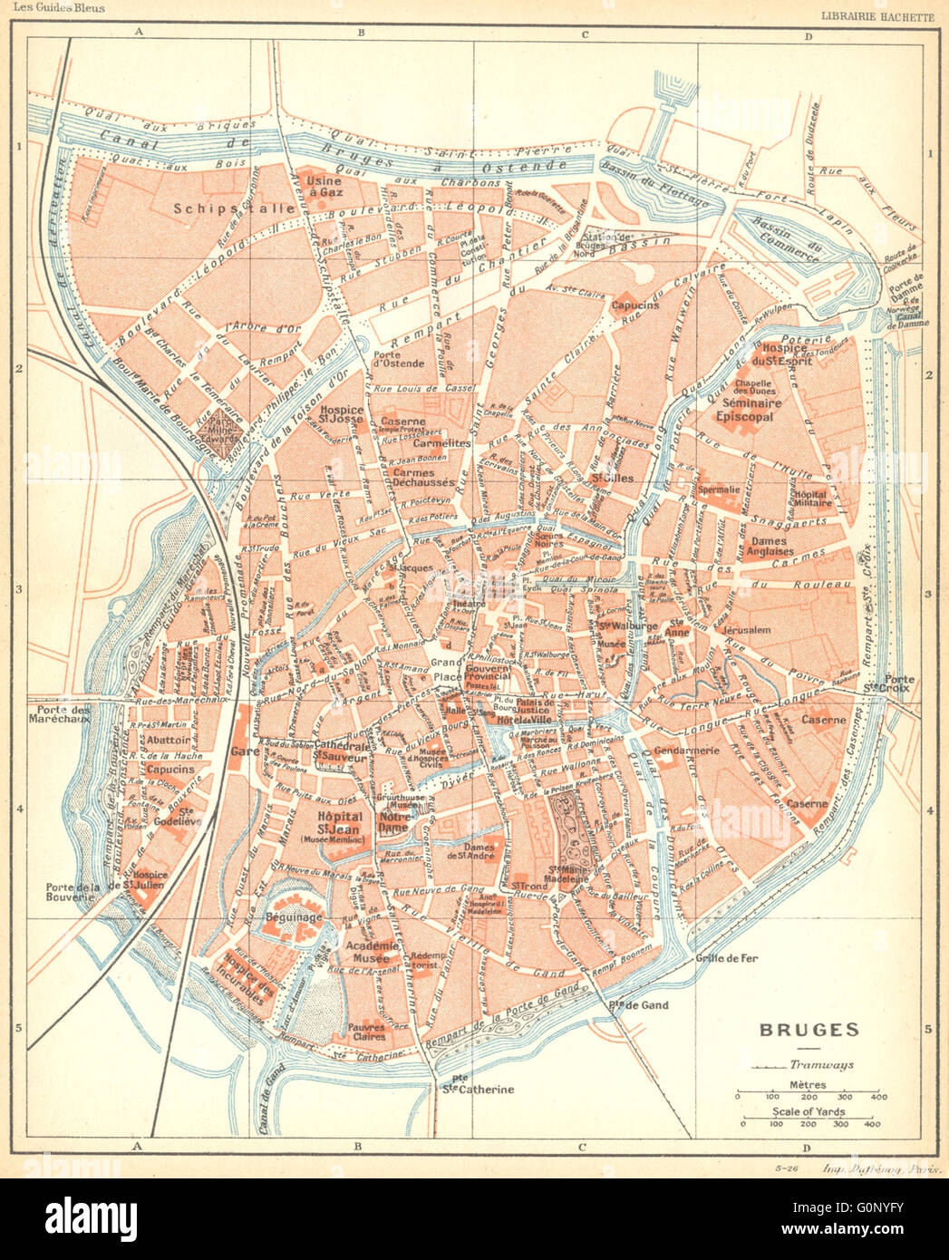 Bruges Map Hi res Stock Photography And Images Alamy