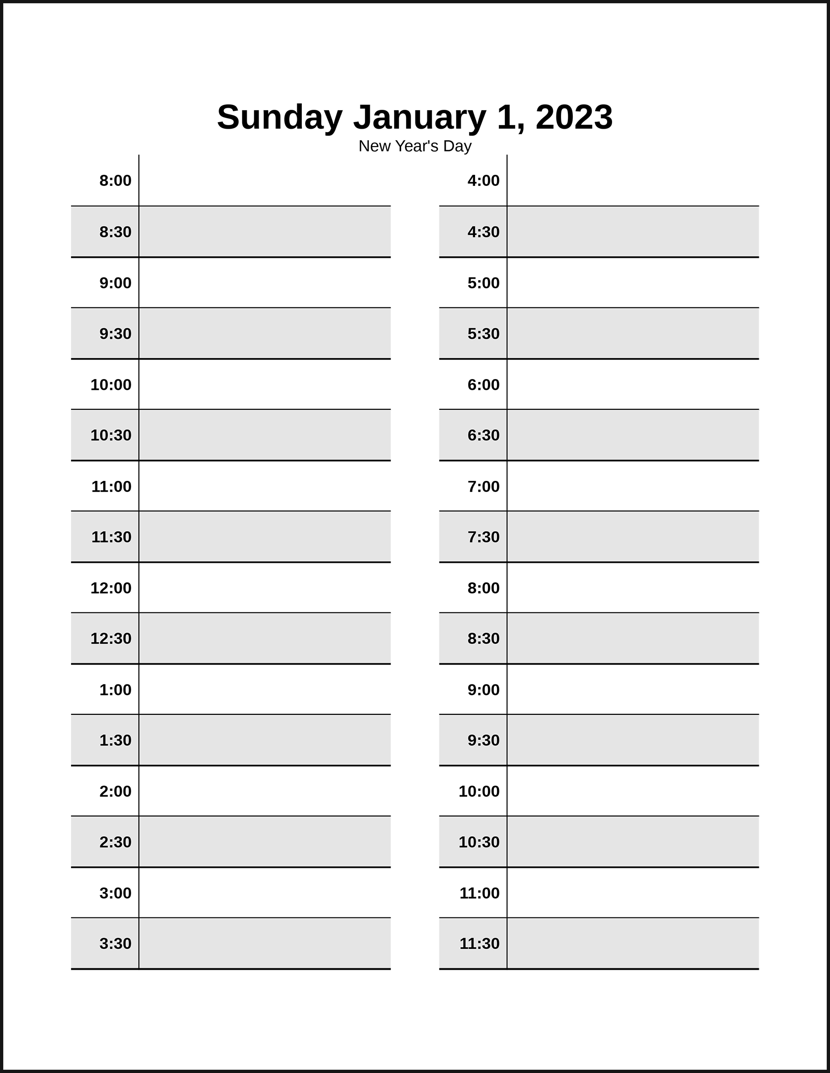 CalendarsThatWork Daily Planning