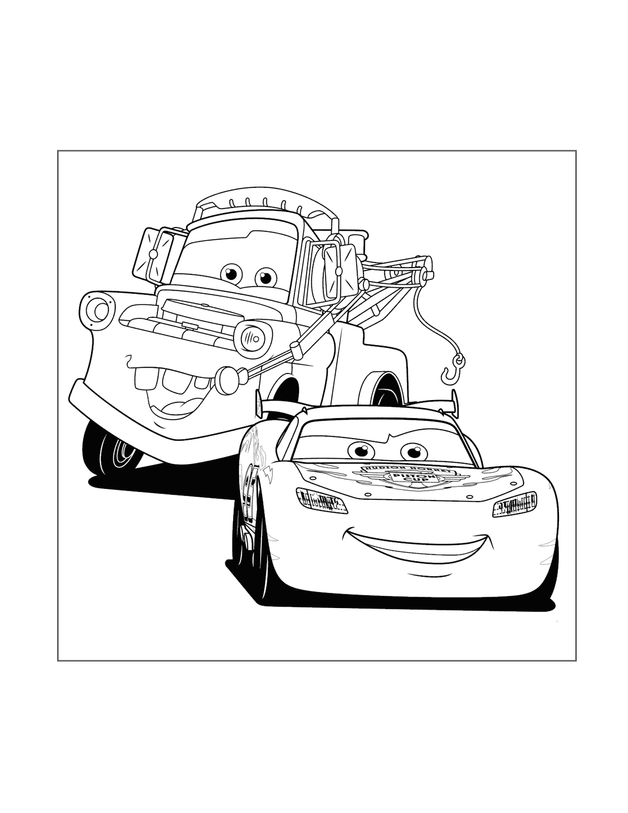 Cars Disney Coloring Pages Printable Coloring Pages FREE