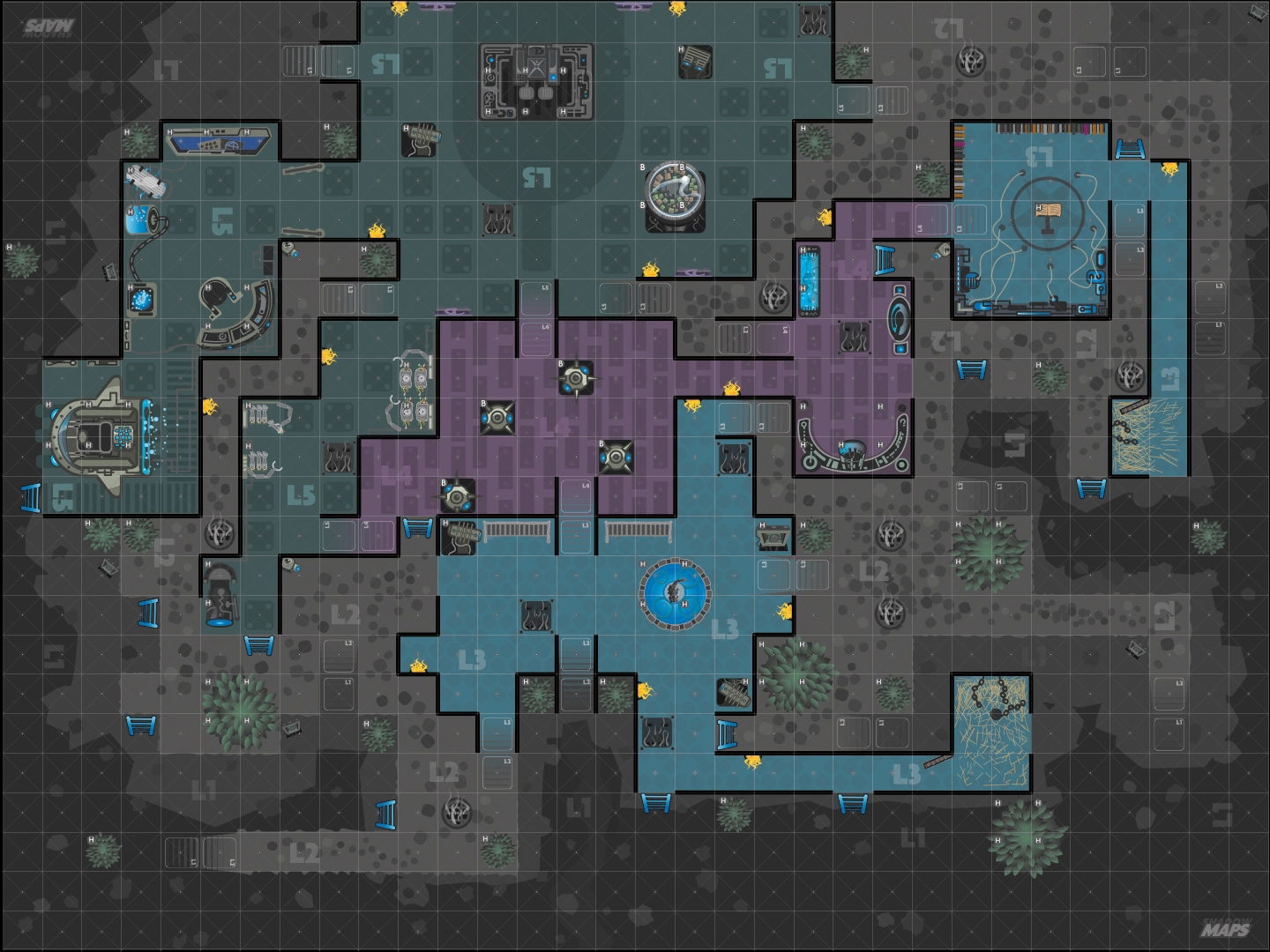 Printable Heroclix Maps