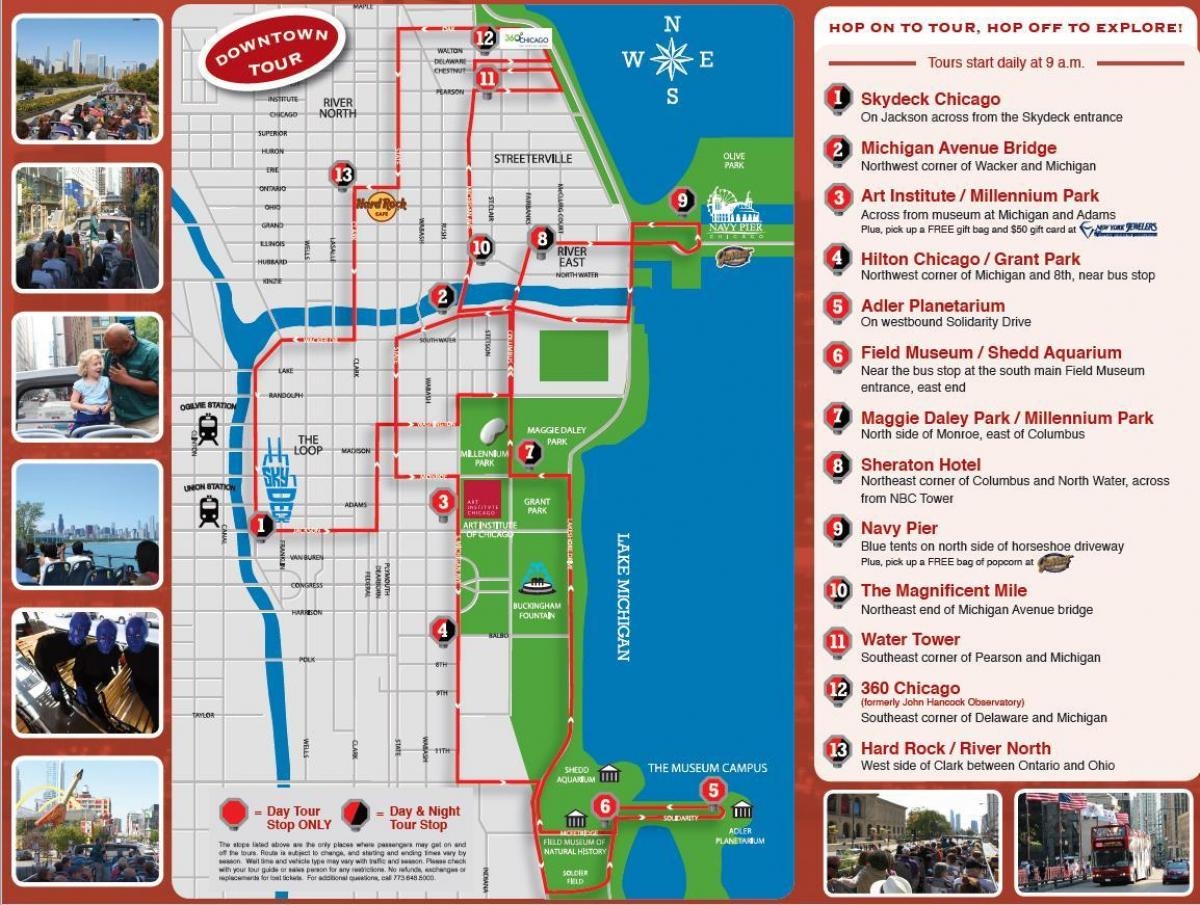 Printable Magnificent Mile Map