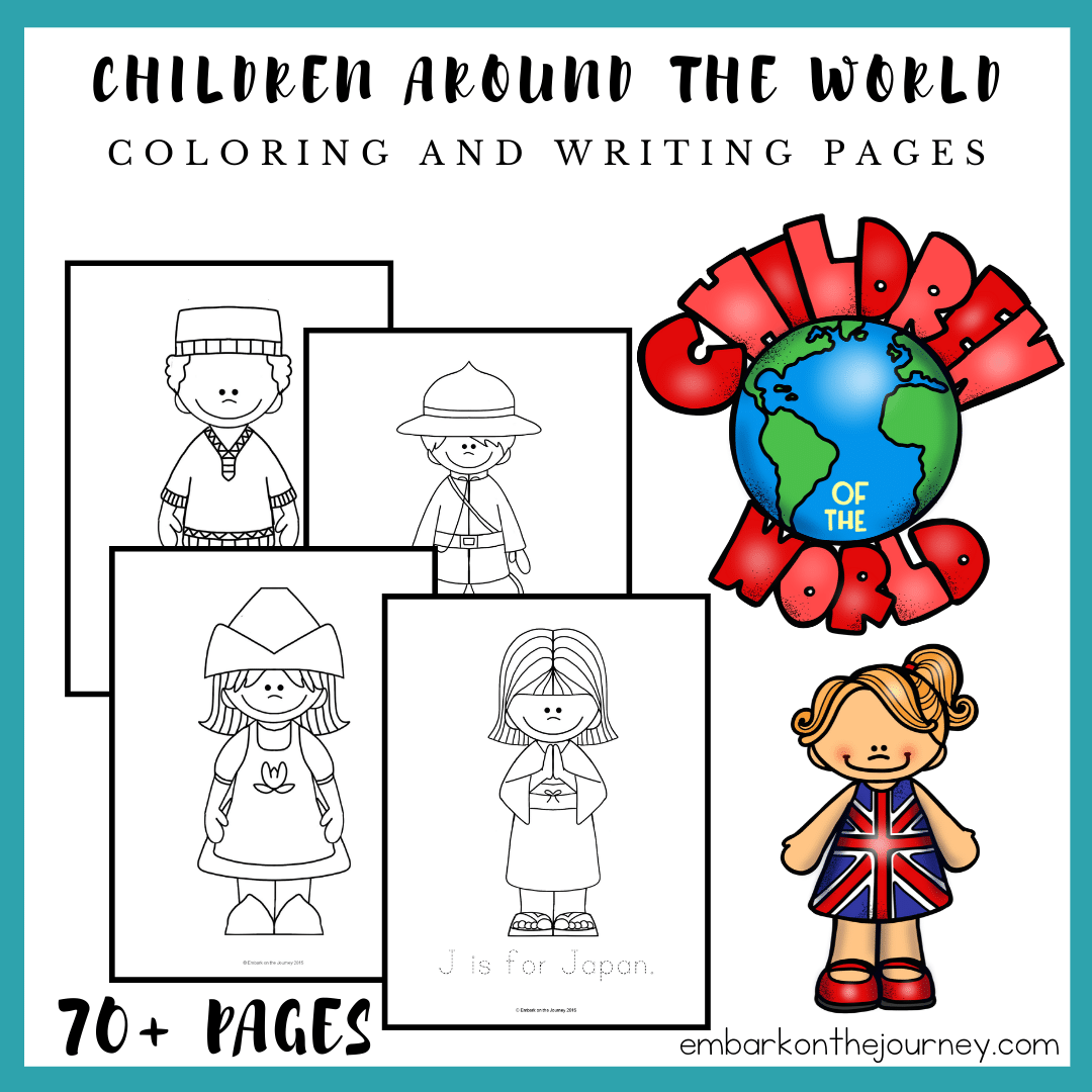Children Around The World Writing Pack