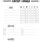 Chore Chart To Build Self Esteem Free Printable Skip To My Lou Worksheets Library