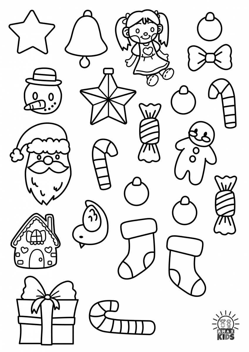 Christmas Tree Decoration Printable Cut And Paste Worksheets For Kids Amax Kids Christmas Tree Decoration Printable Cut And Paste Worksheets For Kids Amax Kids