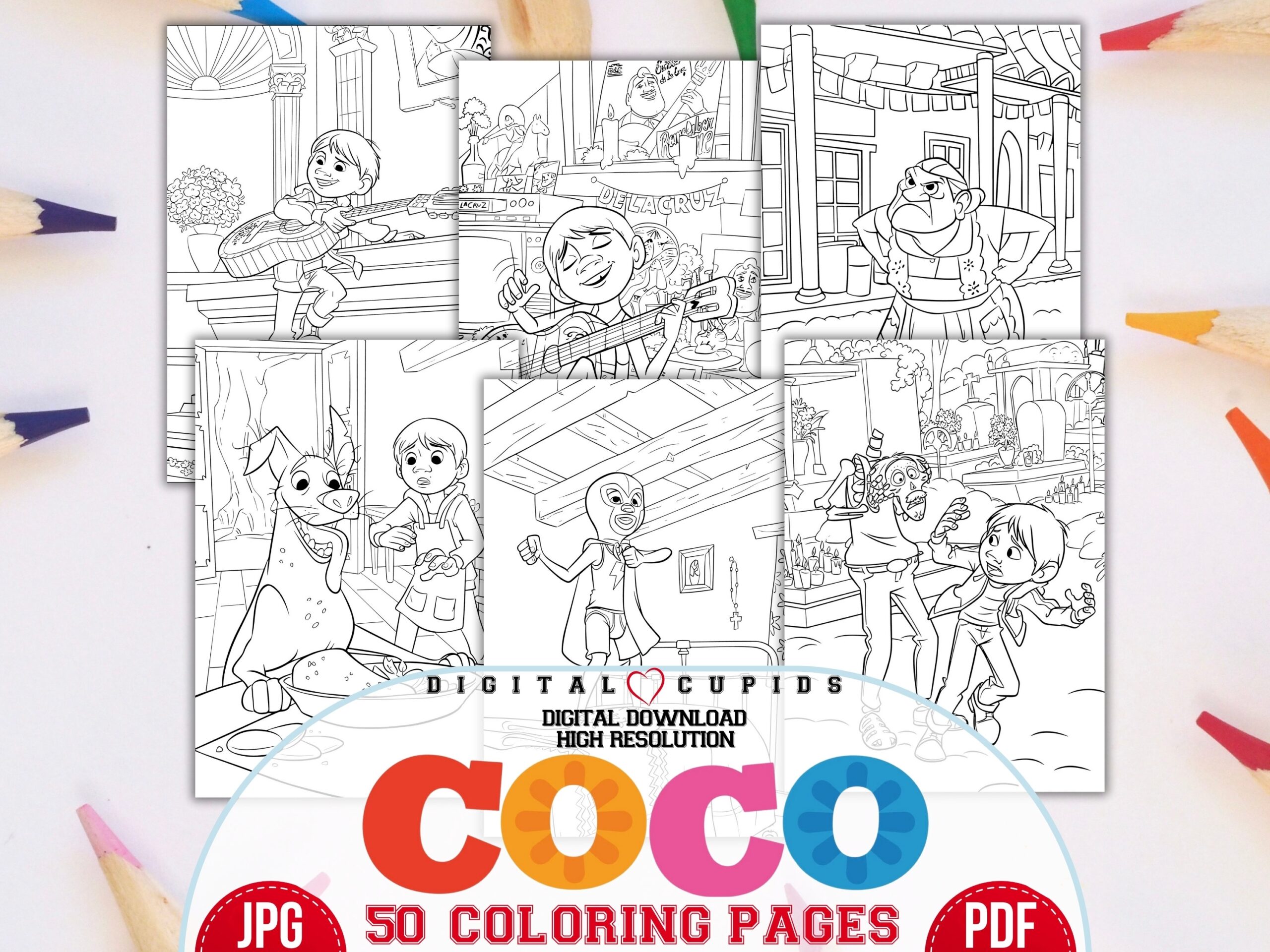 Printable Coco Movie Worksheet Free
