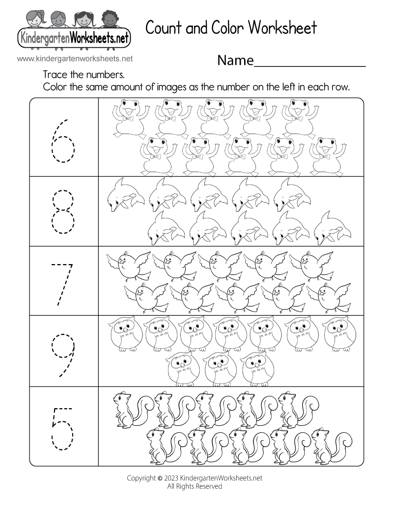 Count And Color Worksheet Free Printable Digital U0026 PDF