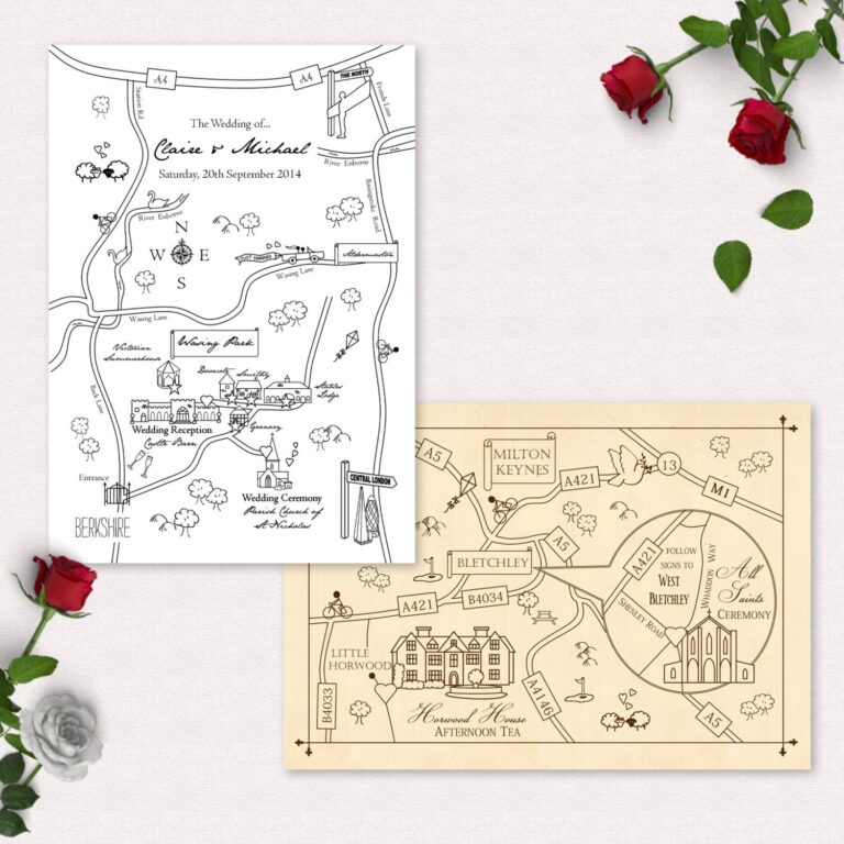 Custom Wedding Map Invitation Printable Party Travel Map digital Etsy