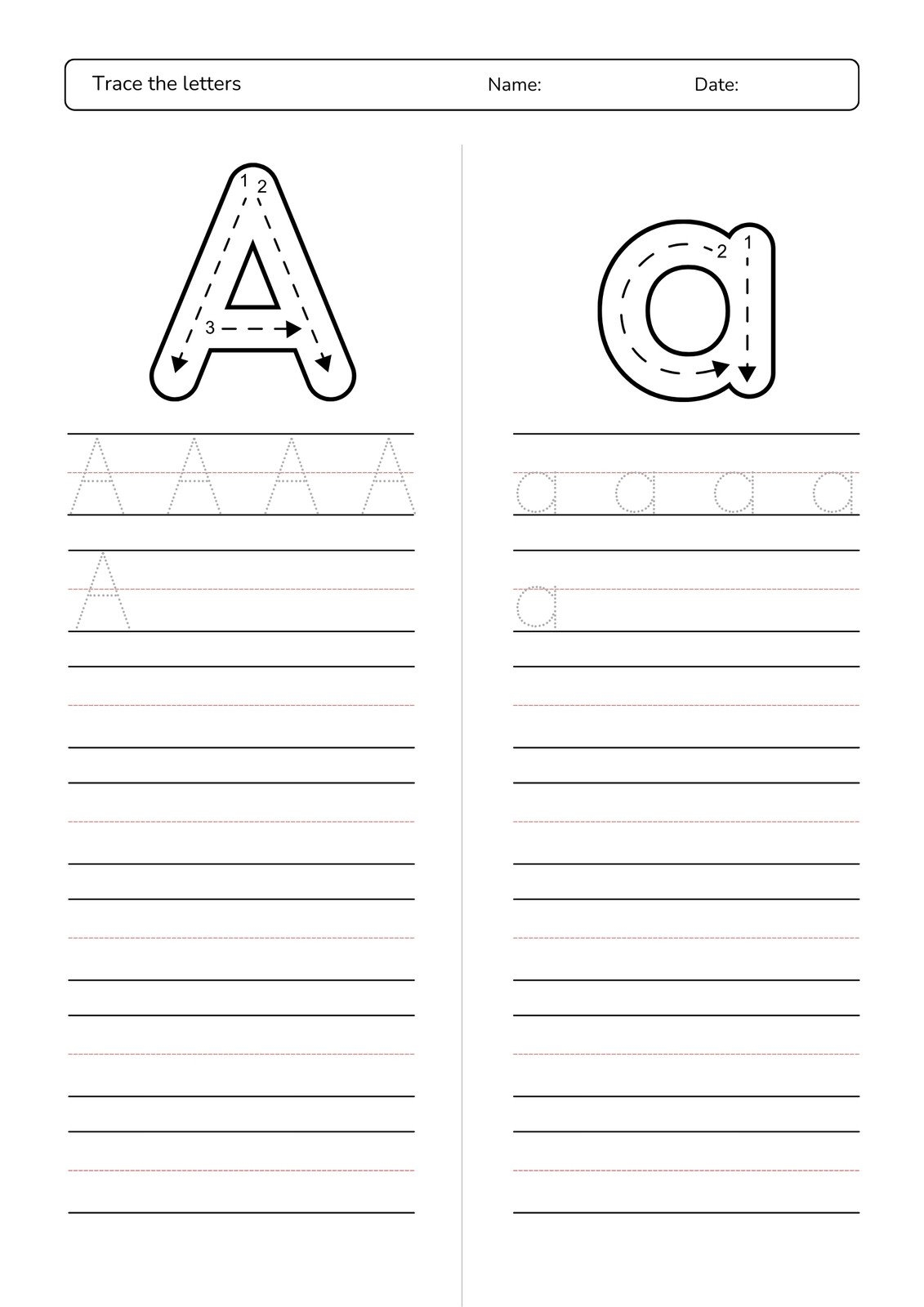 Customize 1 065 Alphabet Worksheet Templates Online Canva