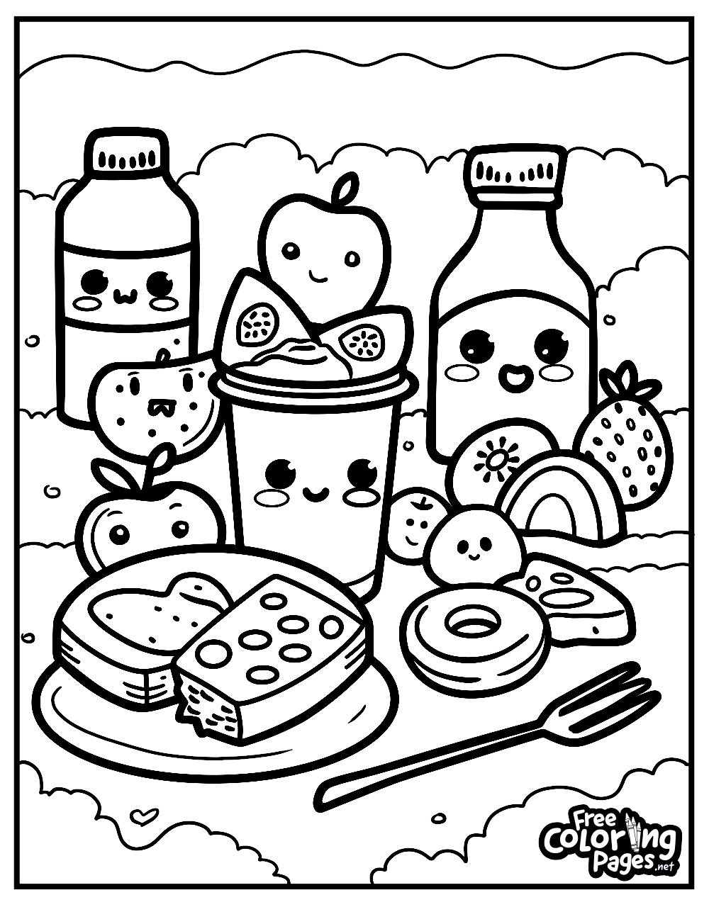 Cute Printable Colouring Sheets