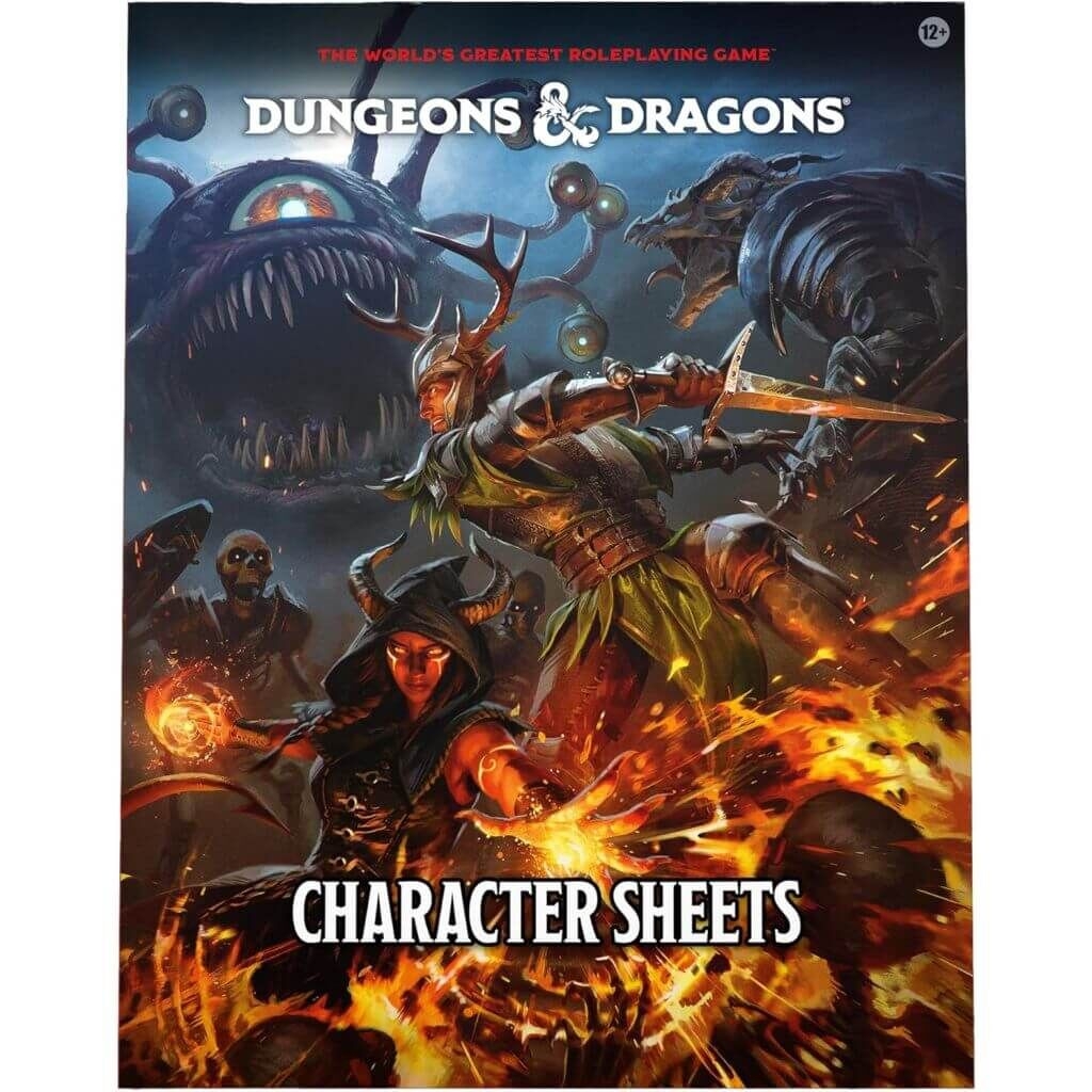 D D 2024 Character Sheets 13 20 