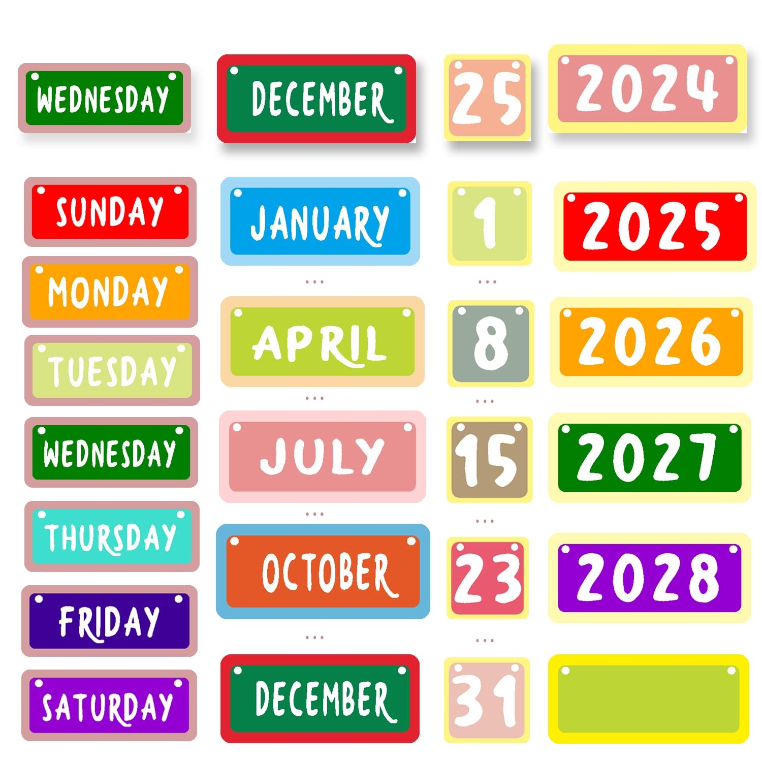 Date Flip Chart Classroom Bulletin Board Sets Calendars Classroom Decor Lakeshore Classroom Date Flip Rod