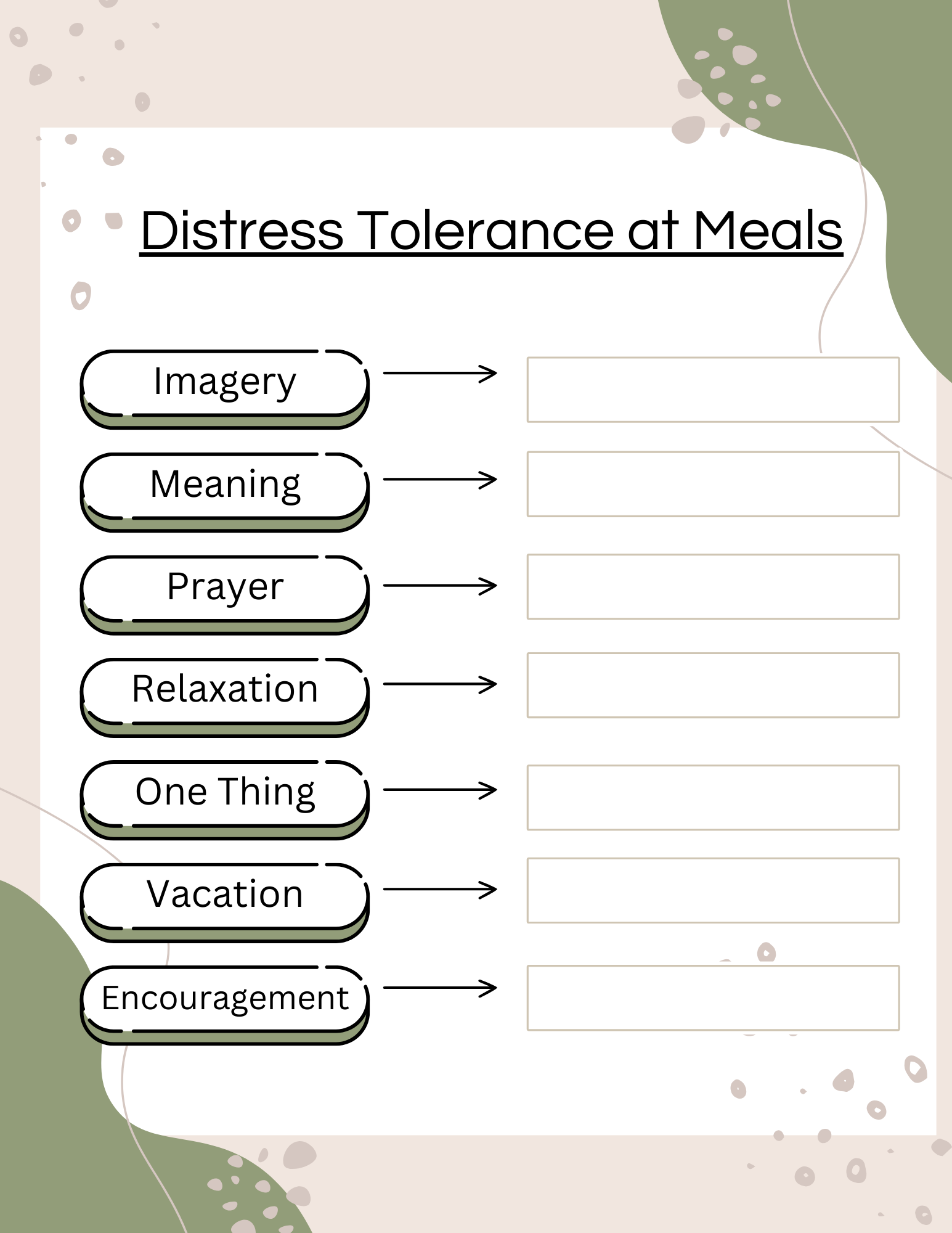 DBT Worksheets For Youth Enhancing Treatment Compass Behavioral Health
