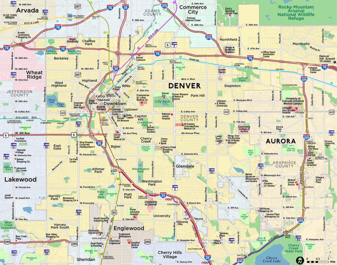 Denver Colorado Custom Mapping U0026 GIS Red Paw Technologies