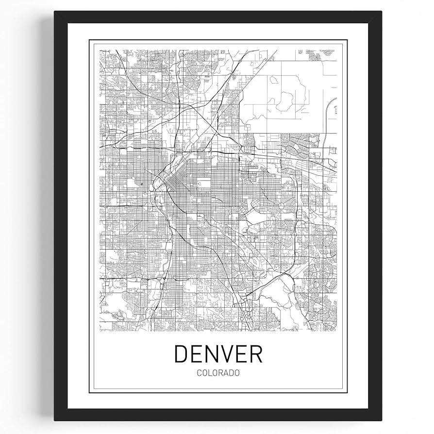 Printable Denver Map