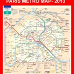 Detailed Metro Map Of Paris City Vidiani Maps Of All Countries In One Place