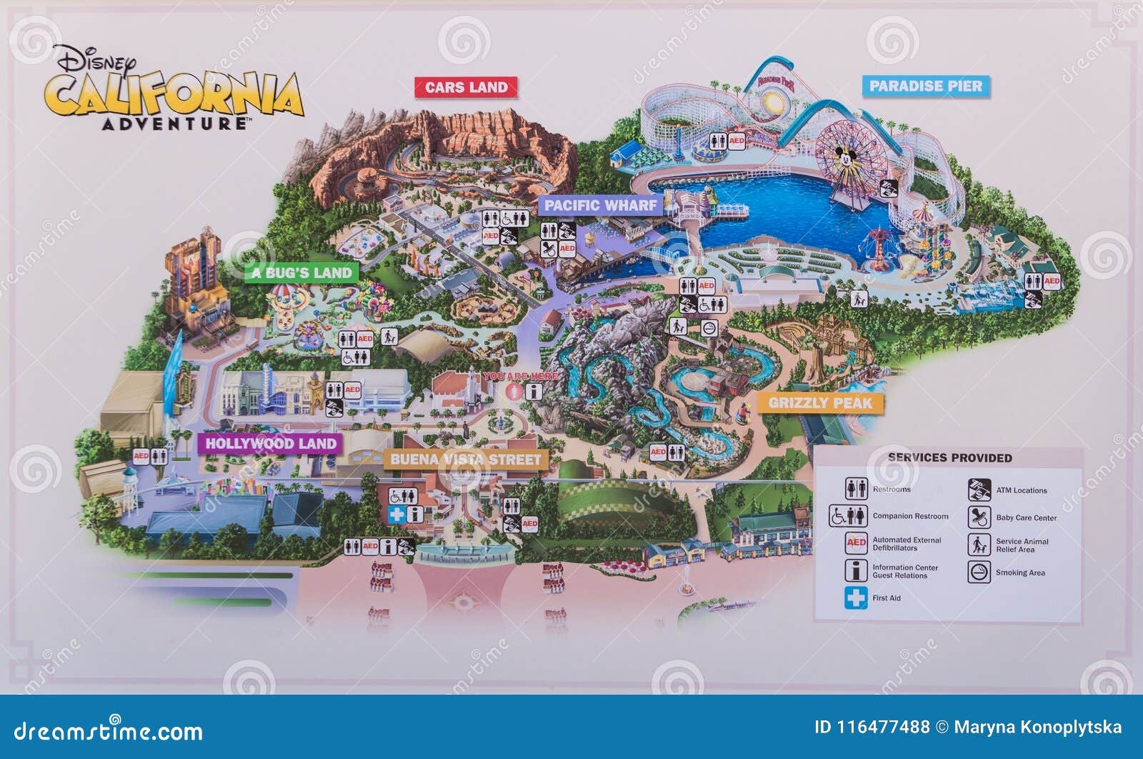 Disney California Map Stock Photos Free Royalty Free Stock Photos From Dreamstime