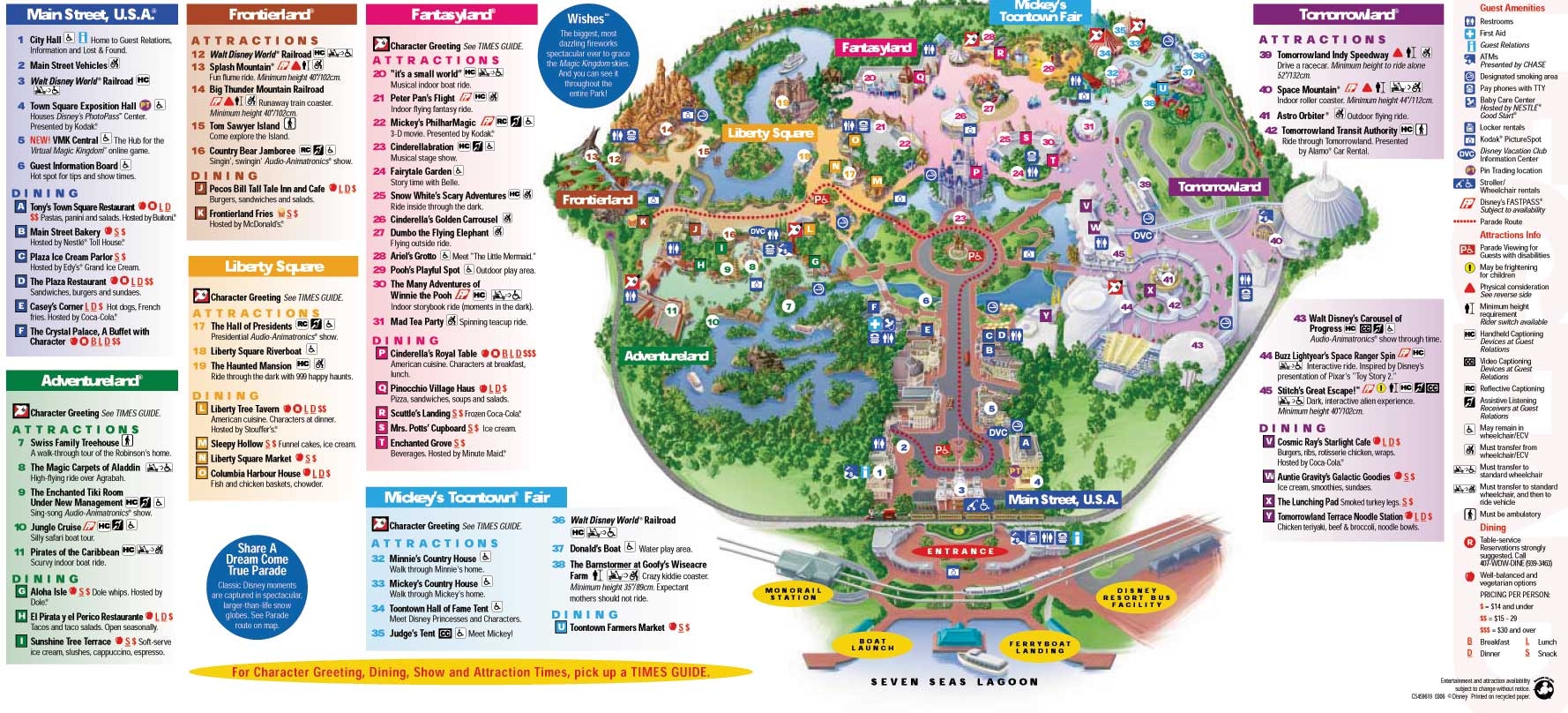 Printable Map Of Disney World Resorts