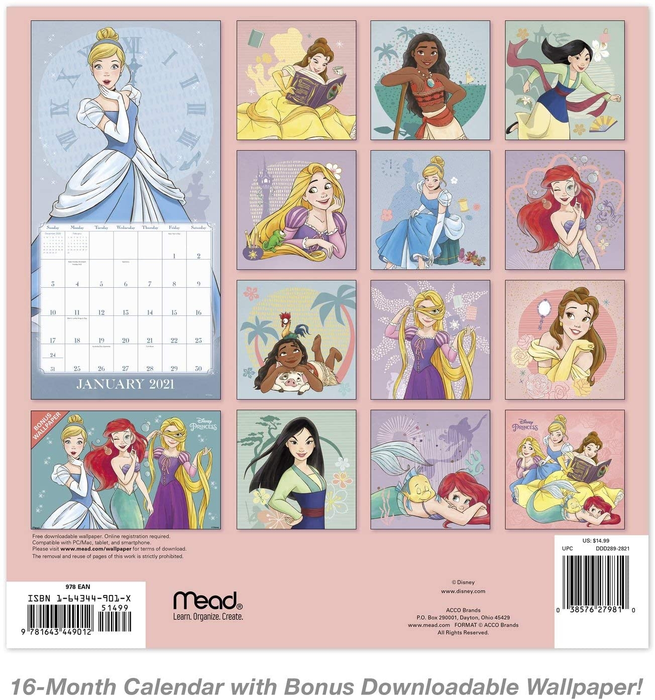 Disney Princess Calendar Printable Disney Princess Calendar Printable