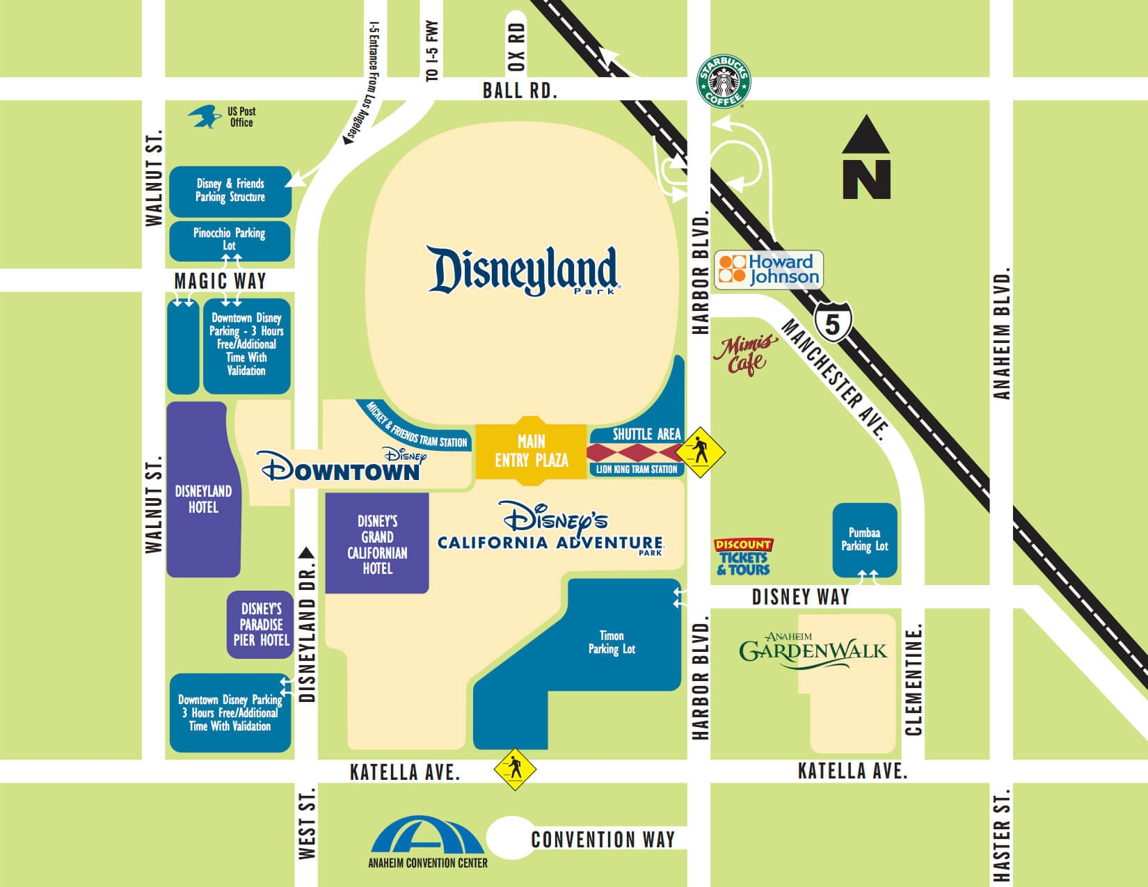 Disneyland California Adventure Map 2025 Printable PDF Maps 