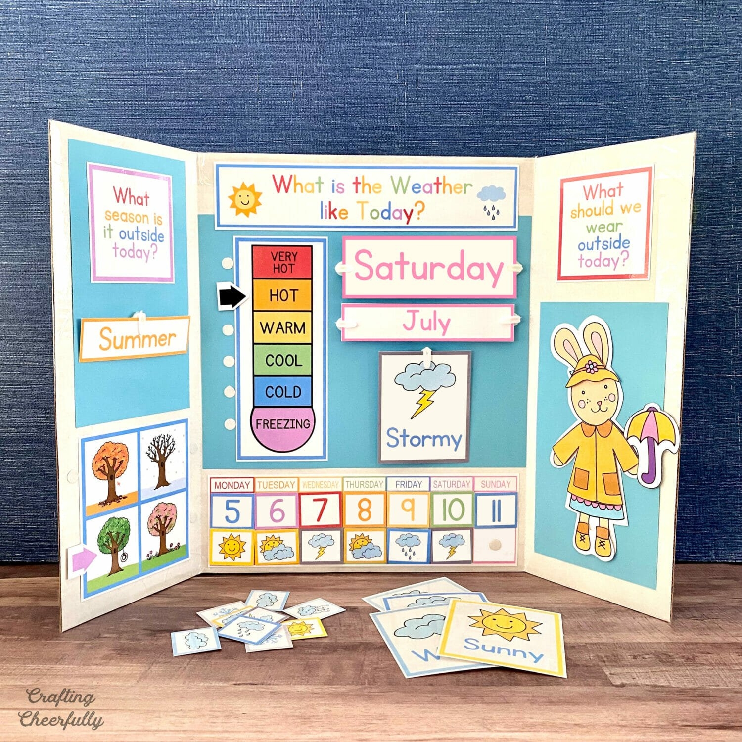 DIY Weather Calendar For Kids Free Printables Crafting Cheerfully DIY Weather Calendar For Kids Free Printables Crafting Cheerfully