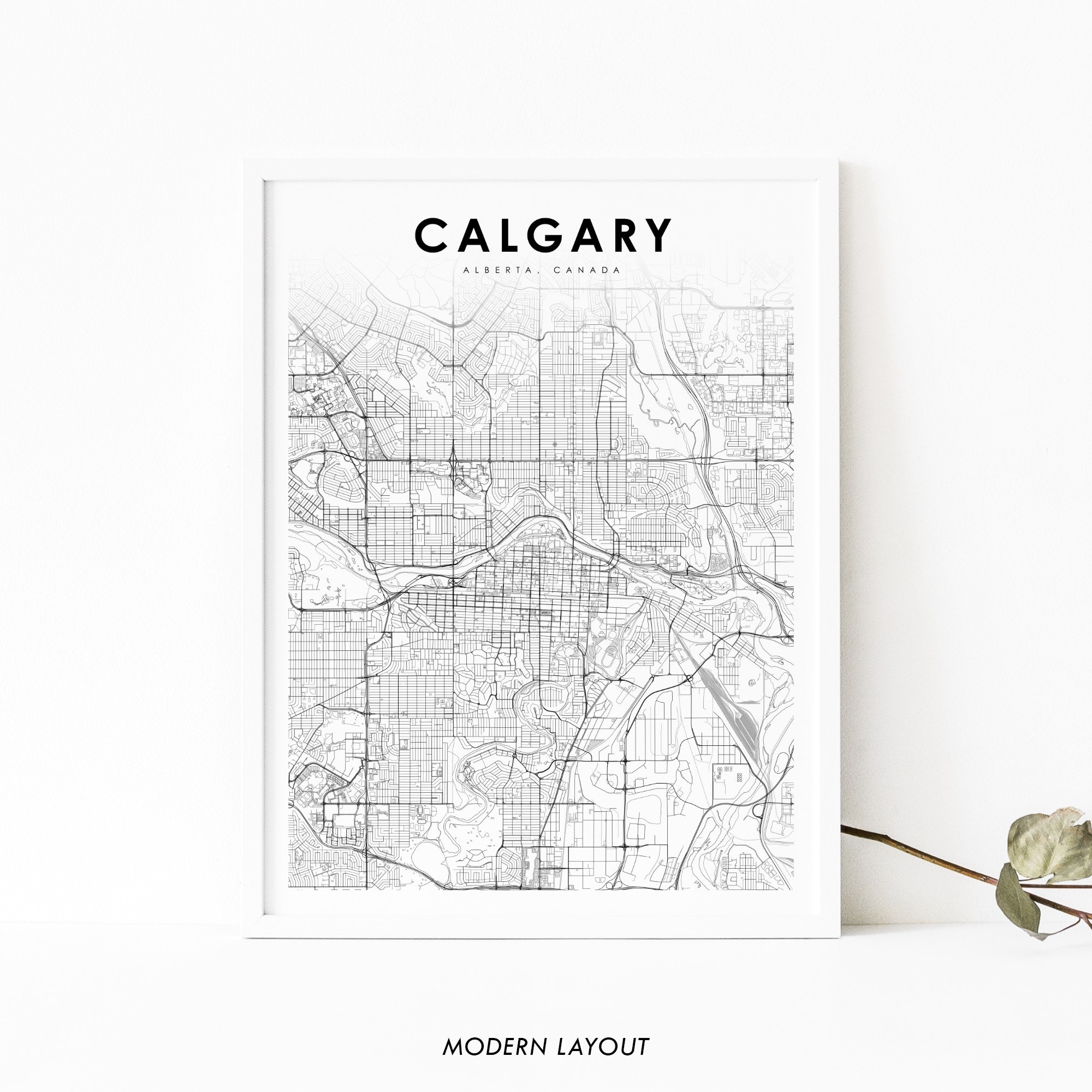 Printable Map Of Downtown Calgary