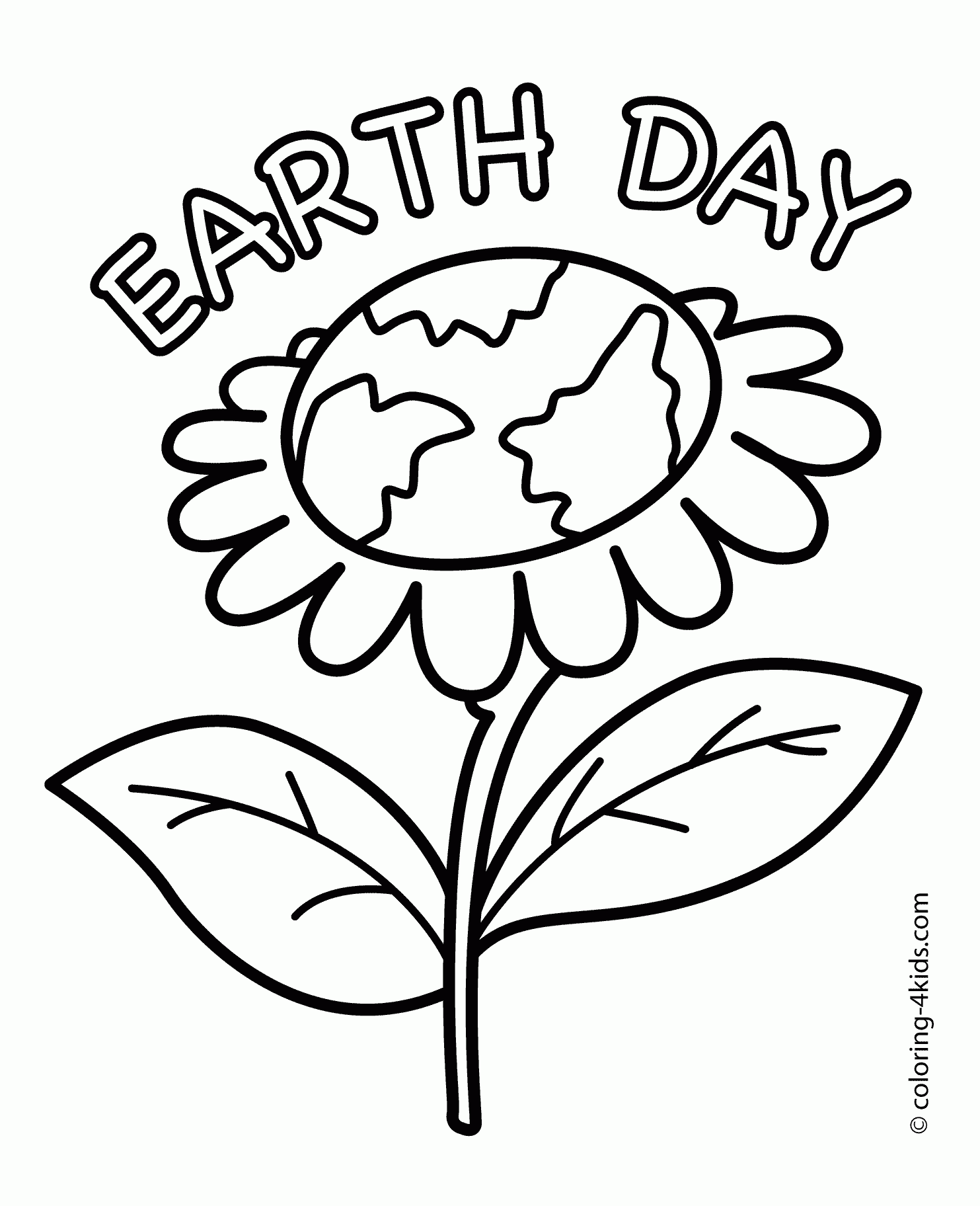 Earth Day Coloring Pages