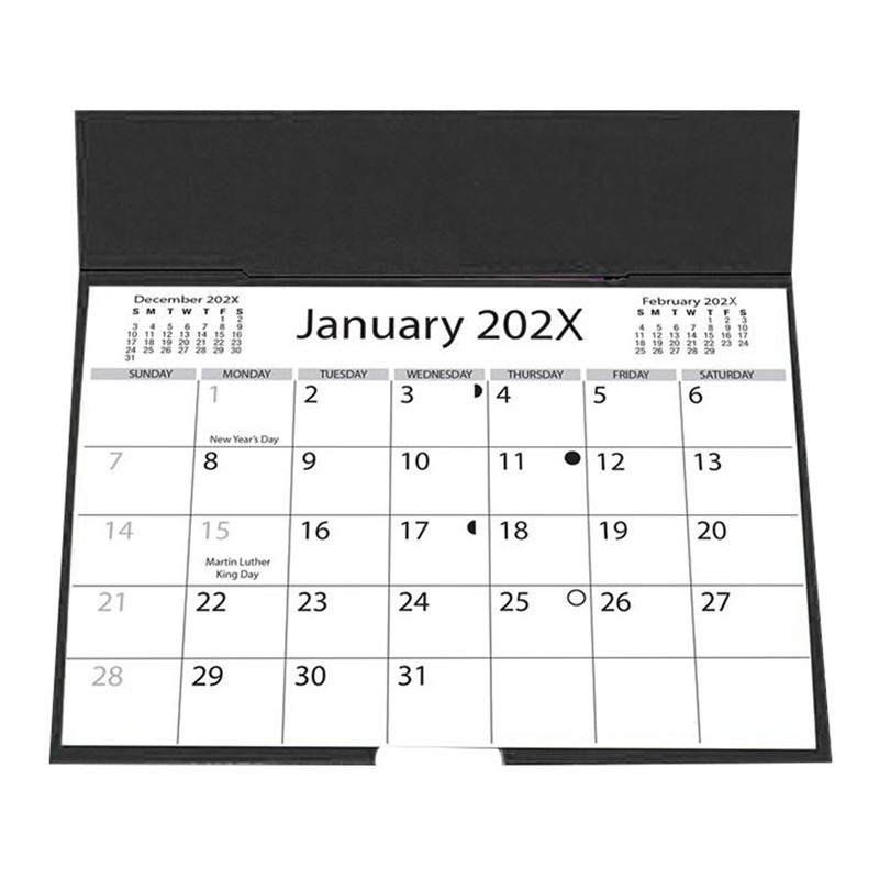 Easel Back Calendar Foil Stamped Totally Promotional