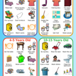 Editable Picture Chore Charts Mobile Printed