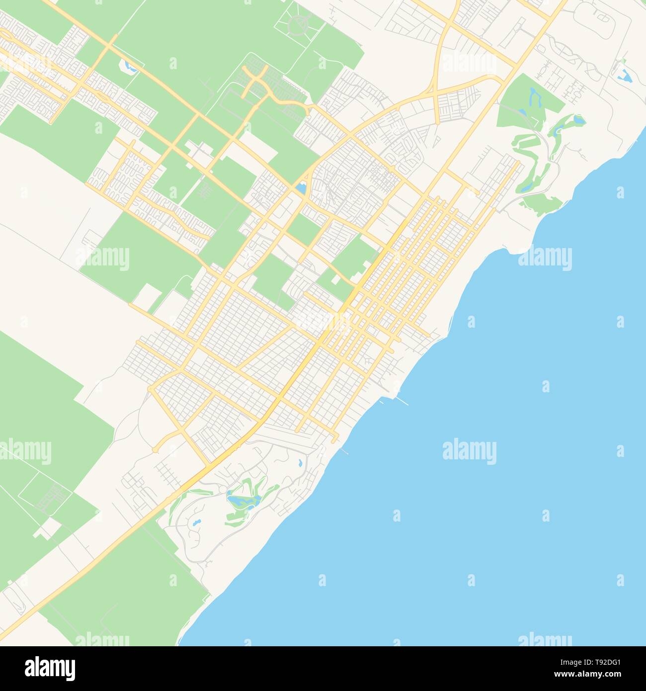 Printable Map Of Playa Del Carmen