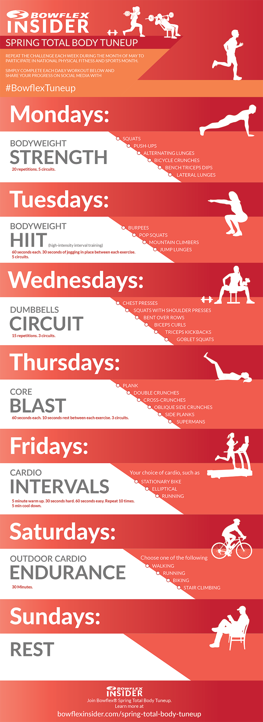 Exercises To Do At Home BowFlex Total Body Tuneup BowFlex