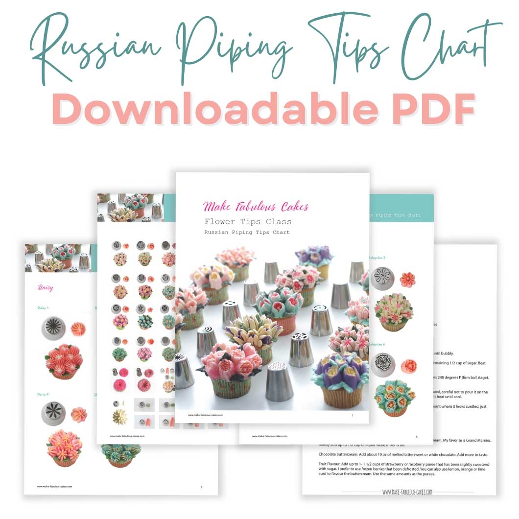 Fabulous Flower Tips Class Make Fabulous Cakes School