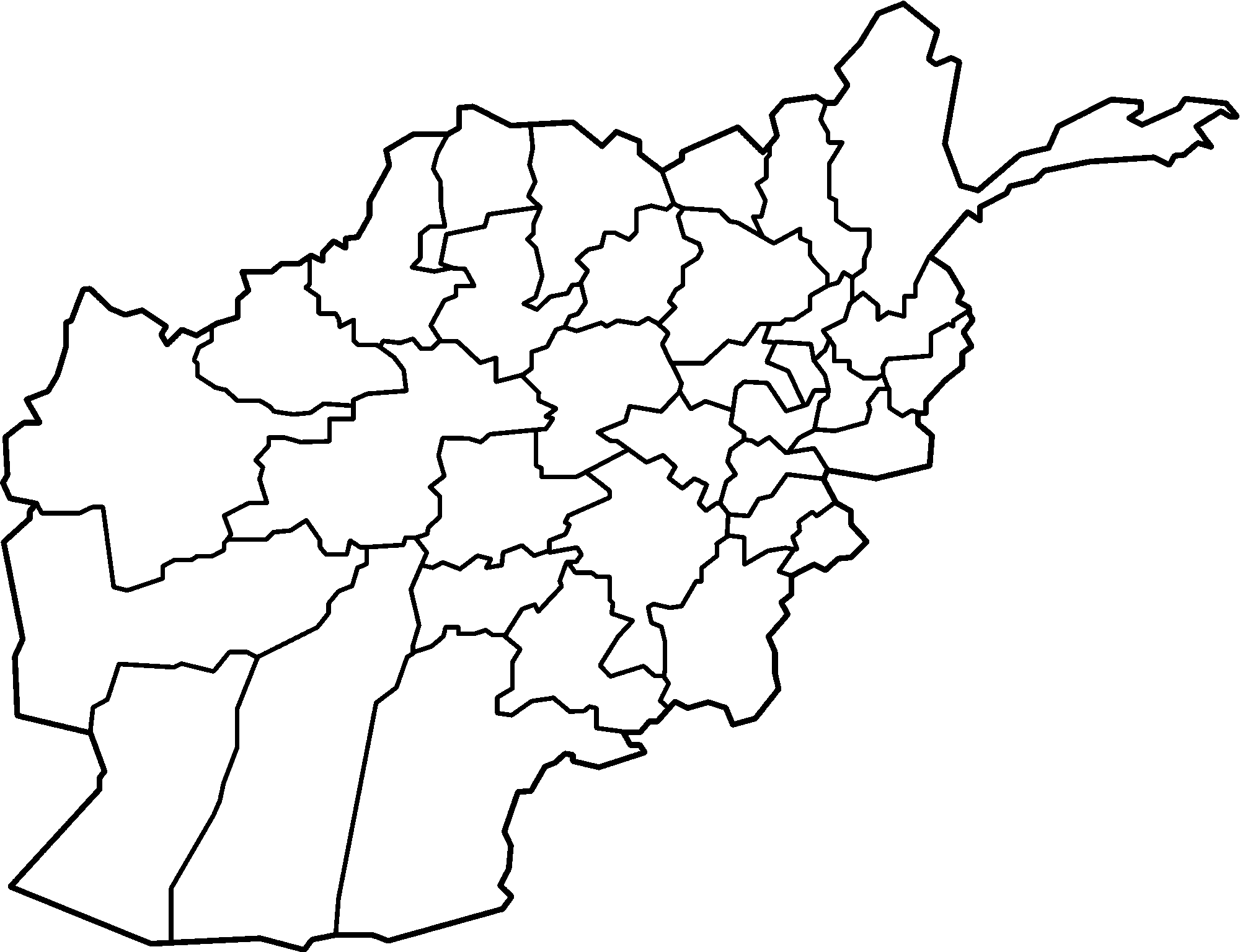 File Afghanistan Provinces Blank png Wikimedia Commons