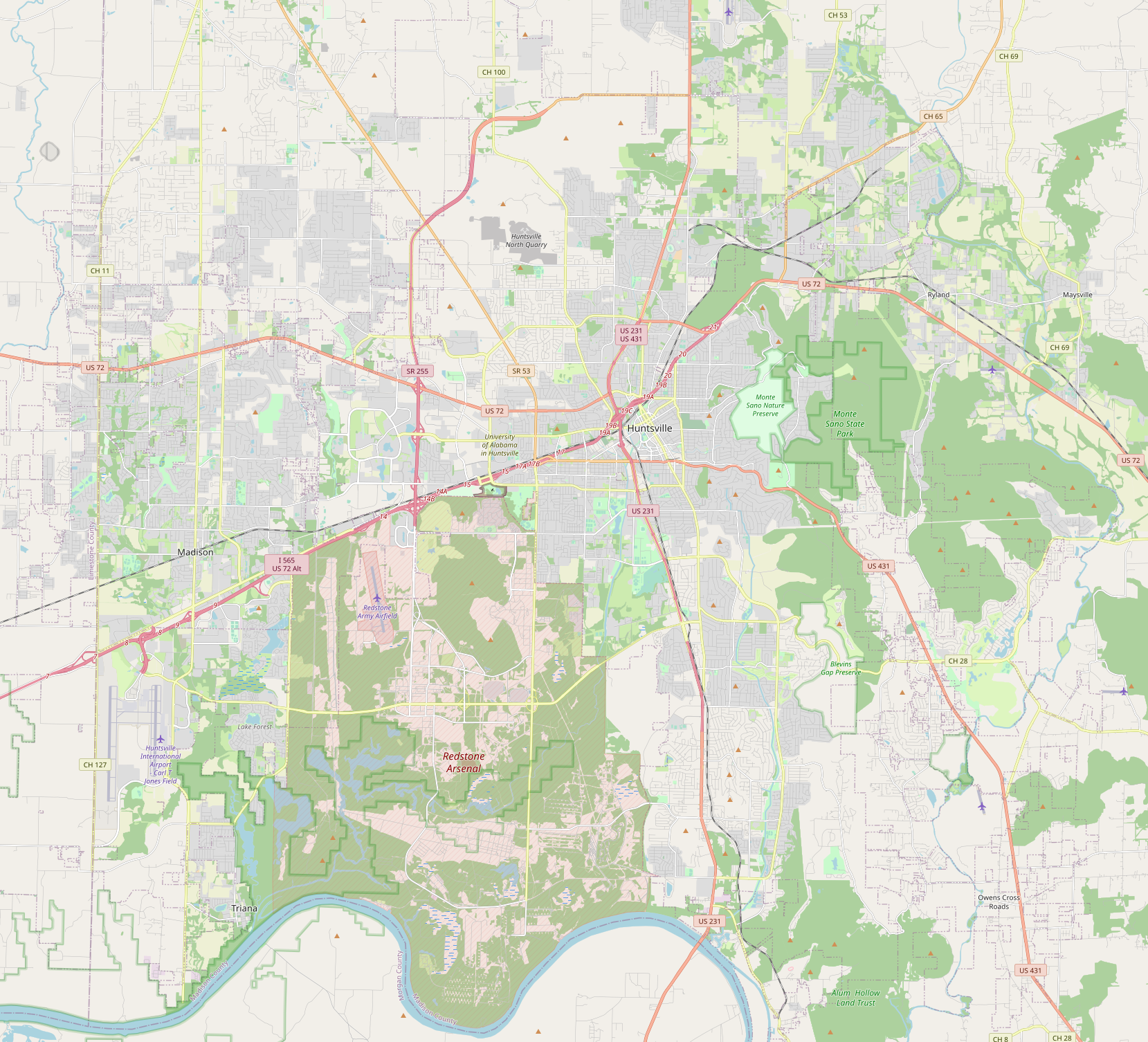 File Location Map USA Alabama Huntsville png Wikimedia Commons