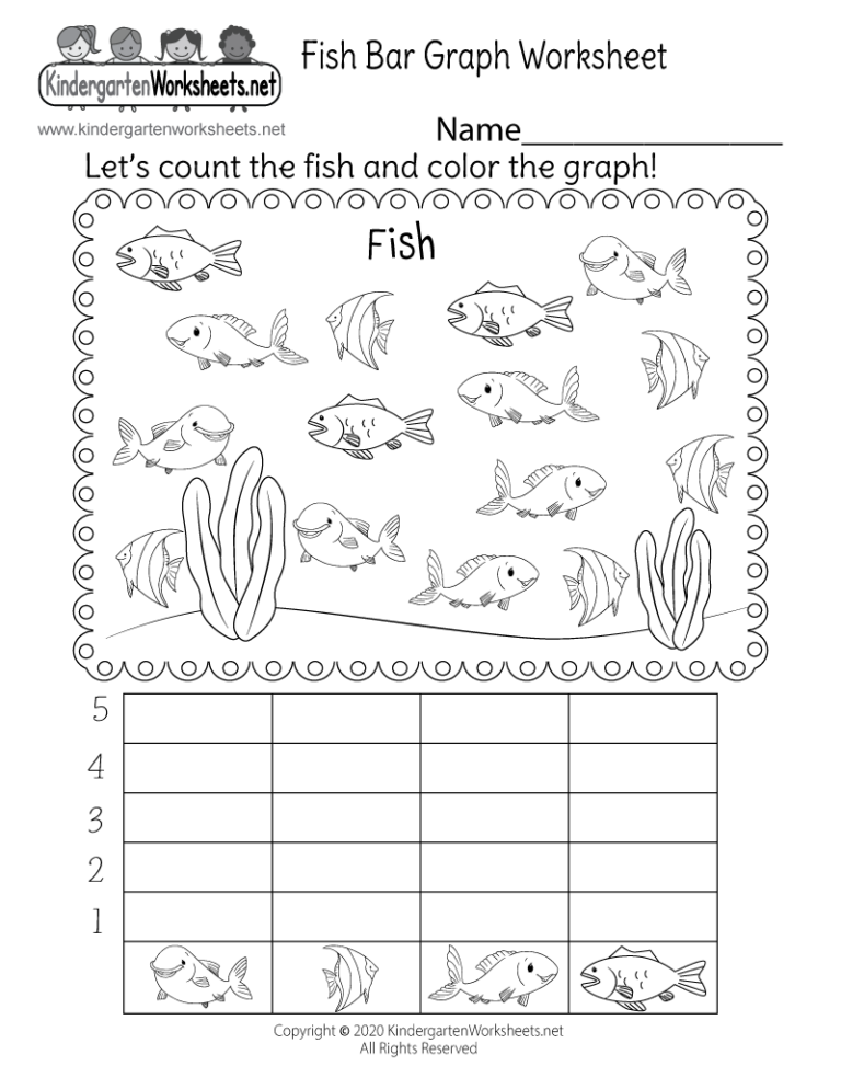 Fish Bar Graph Worksheet Free Printable Digital U0026 PDF