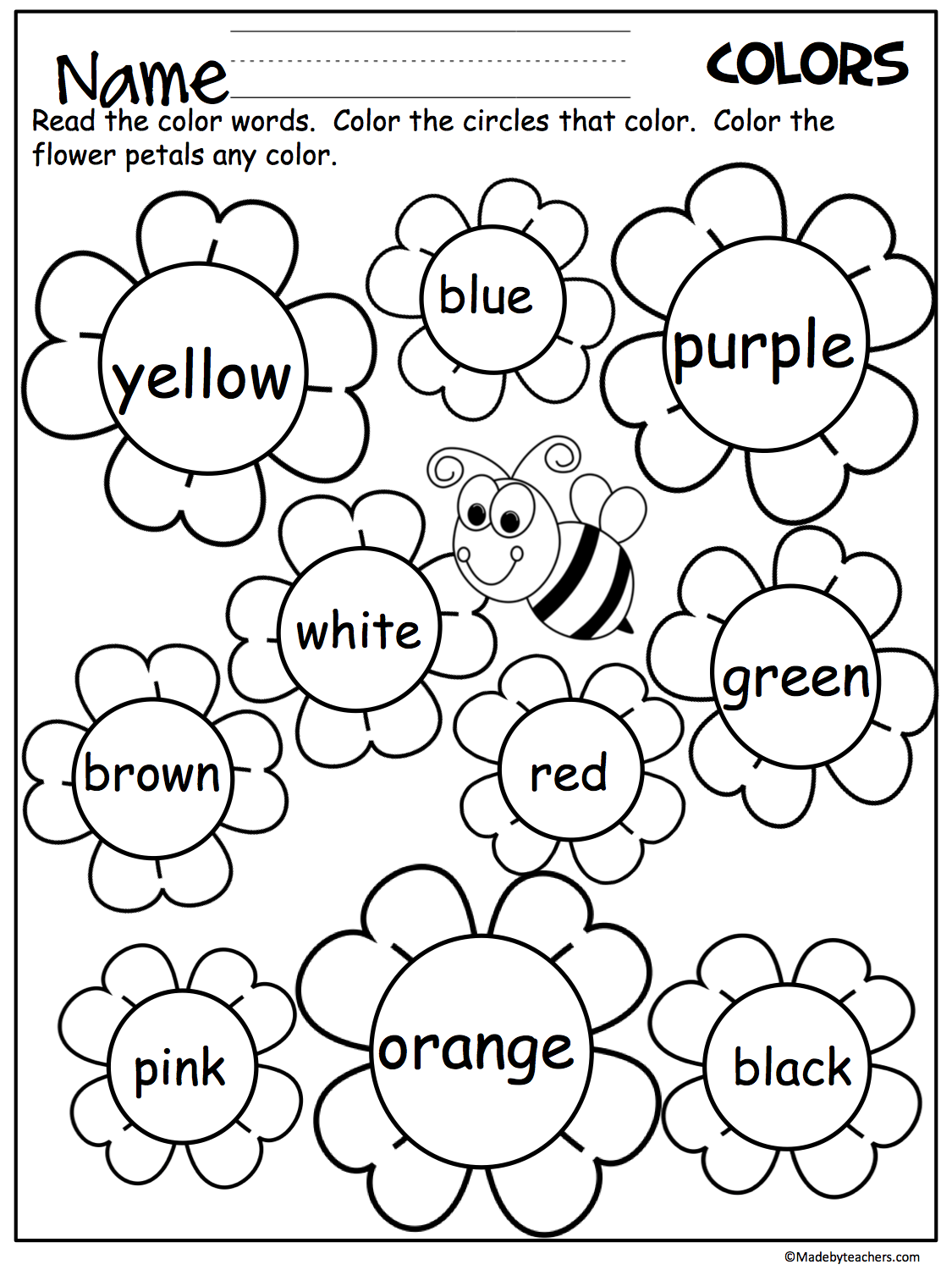 Printable English Worksheets For Kindergarten Printable English Worksheets For Kindergarten