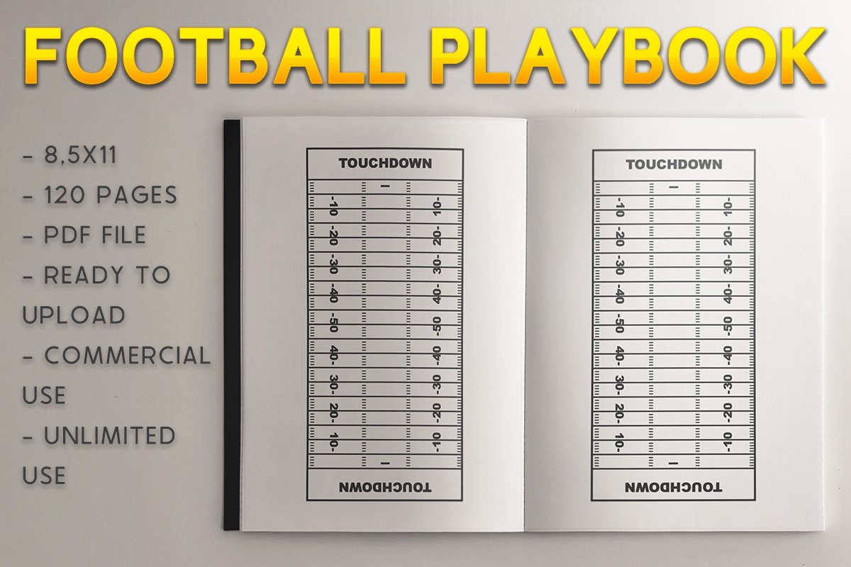Football Playbook L KDP Template