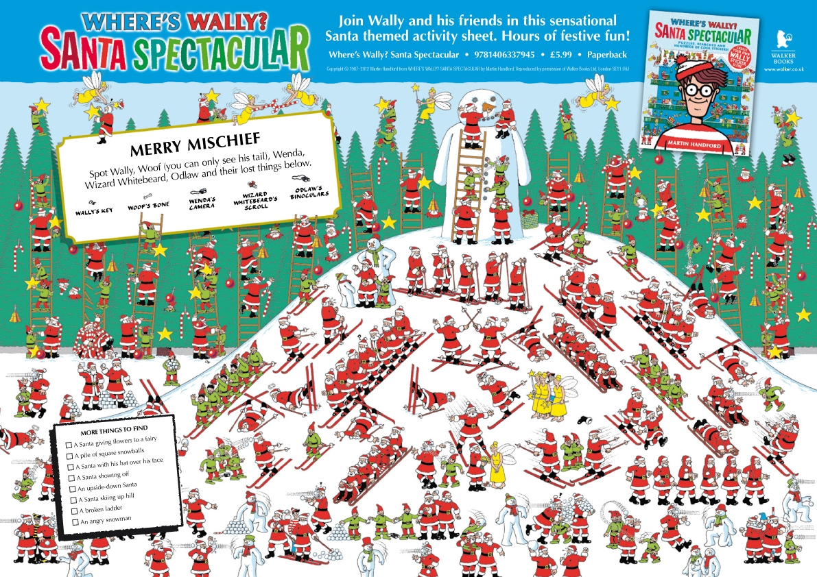For Immediate Release Reviews Kids Where s Waldo Santa Spectacular