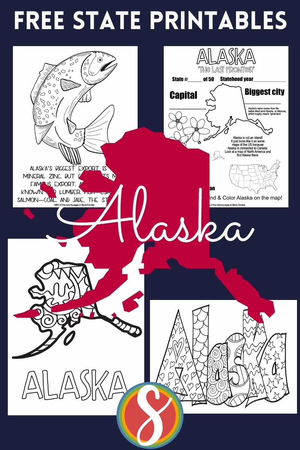 Free Alaska Coloring Pages Stevie Doodles