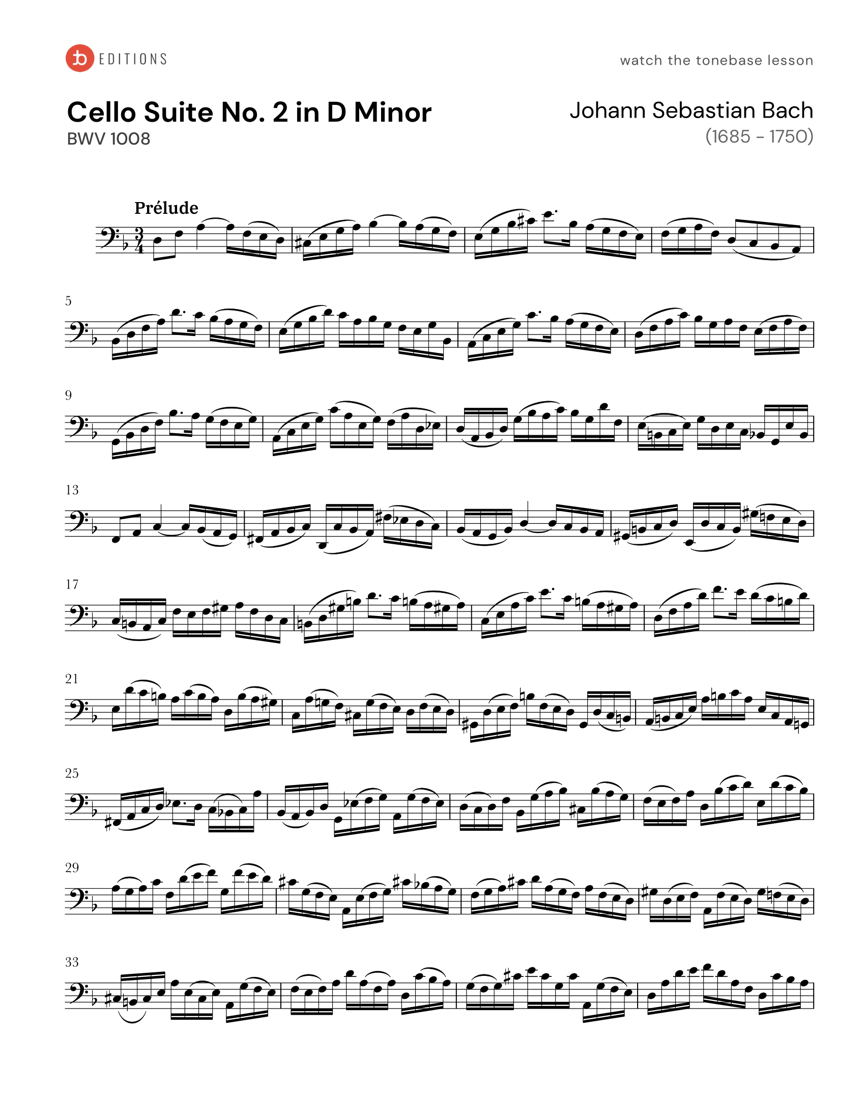 Free Cello Sheet Music Tonebase Cello