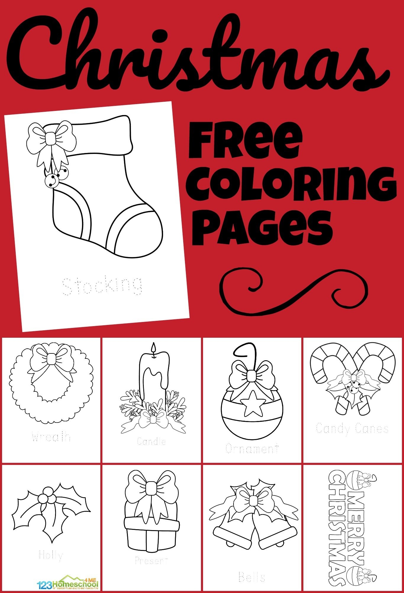 FREE Christmas Coloring Pages FREE Christmas Coloring Pages