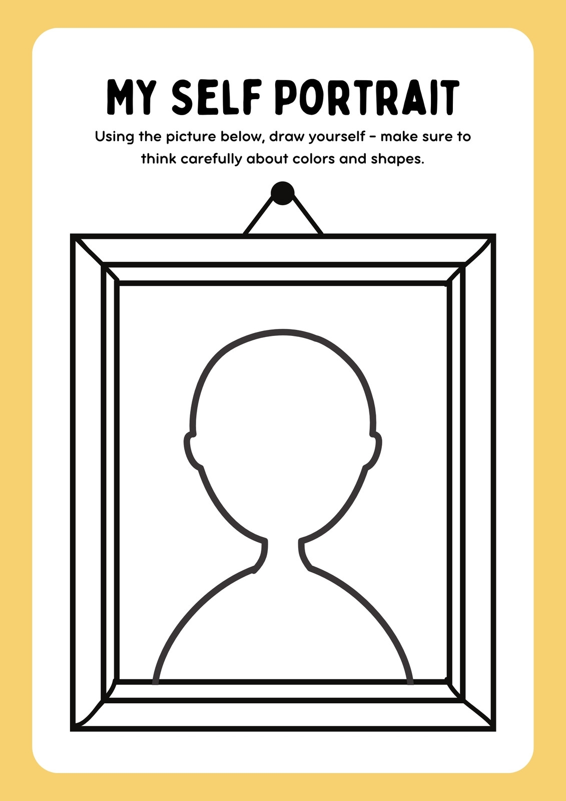 Free Custom Printable Art Worksheet Templates Worksheets Library