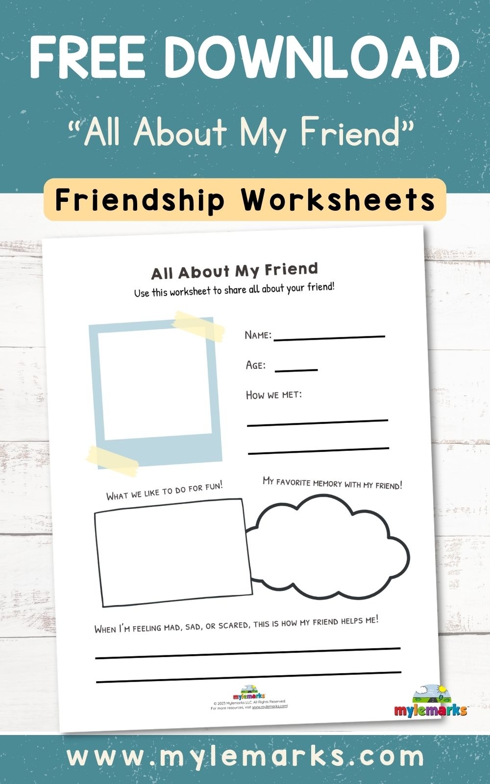 Free Printable Social Thinking Worksheets