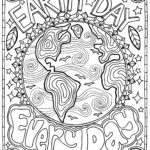 Free Earth Day Coloring Page Earth Day Every Day 
