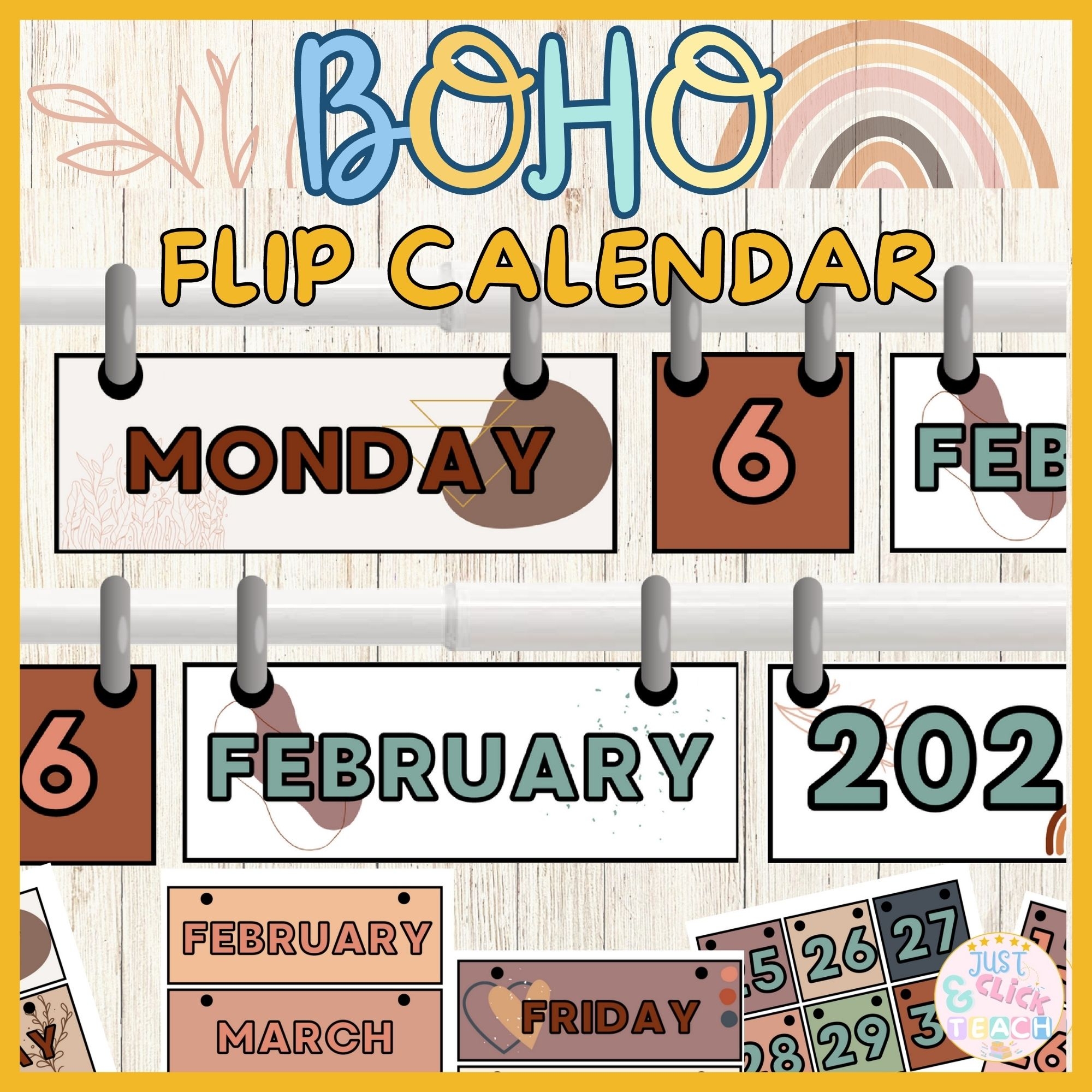 Flip Calendar Printable