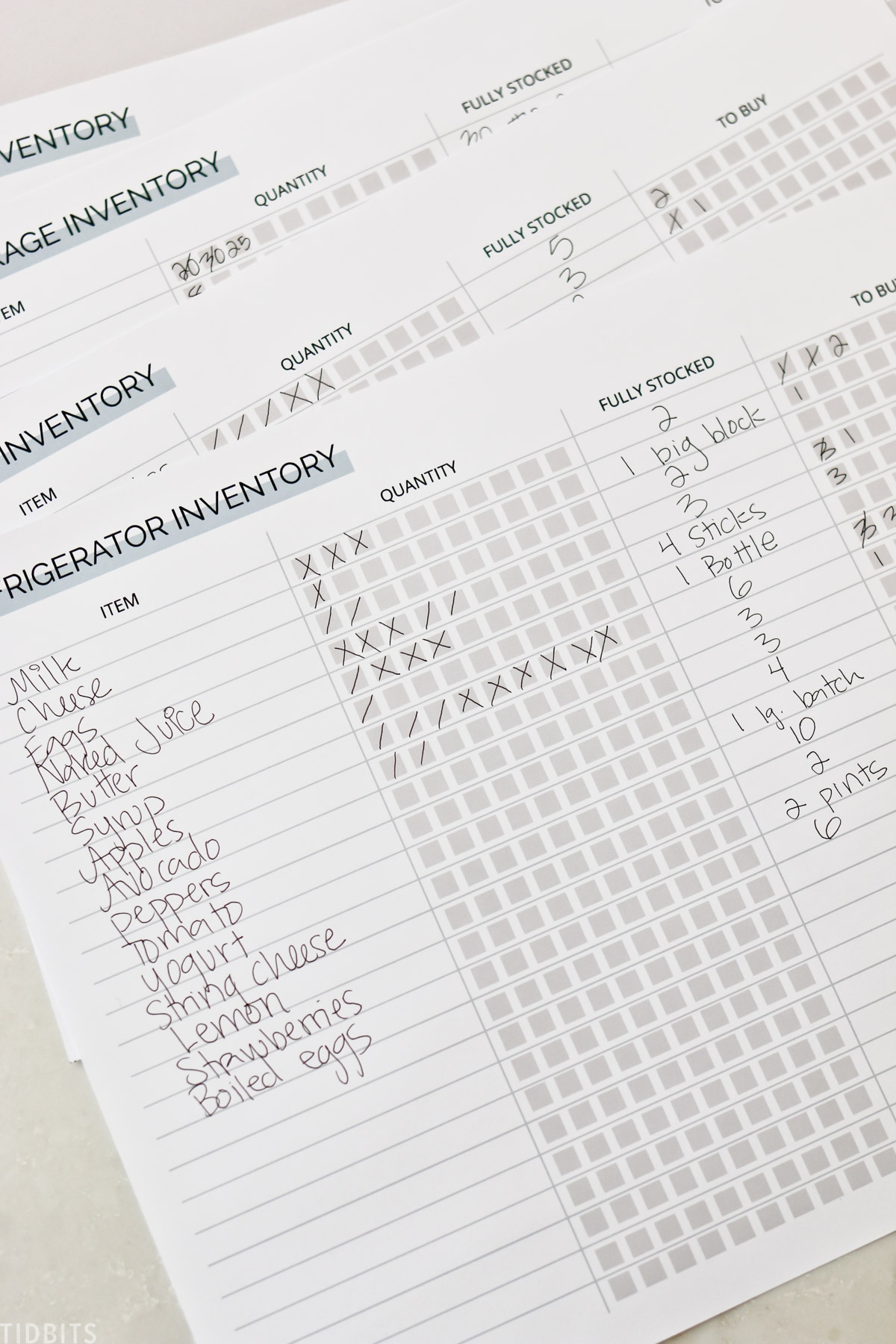 Printable Home Inventory Worksheet Pdf