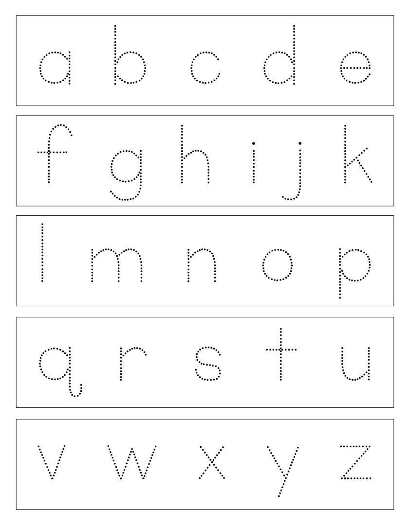 Free Lowercase Letter Tracing Worksheets Download Free Lowercase Letter Tracing Worksheets Png Images Free Worksheets On Clipart Library