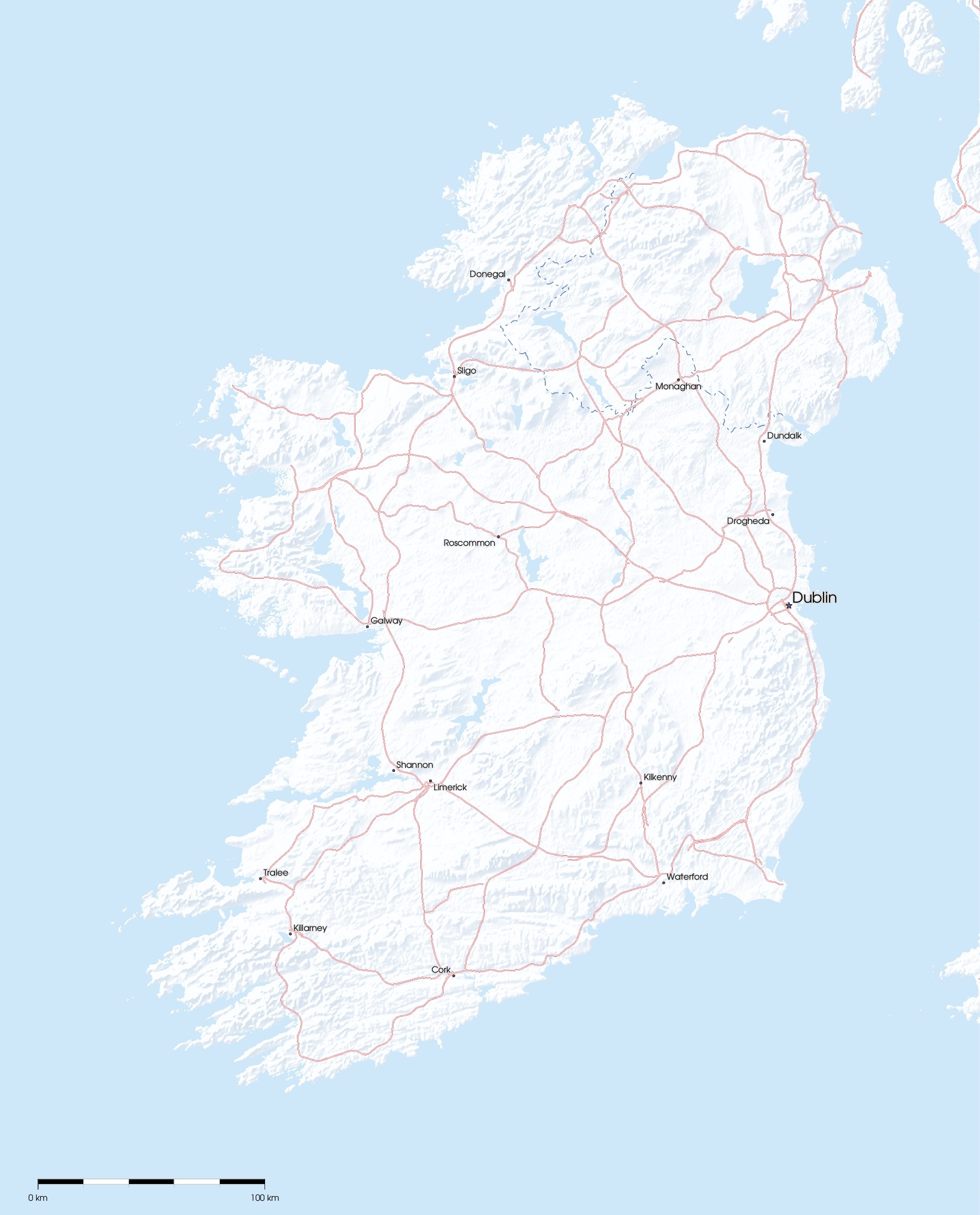 Free Maps Of Ireland Mapswire Worksheets Library