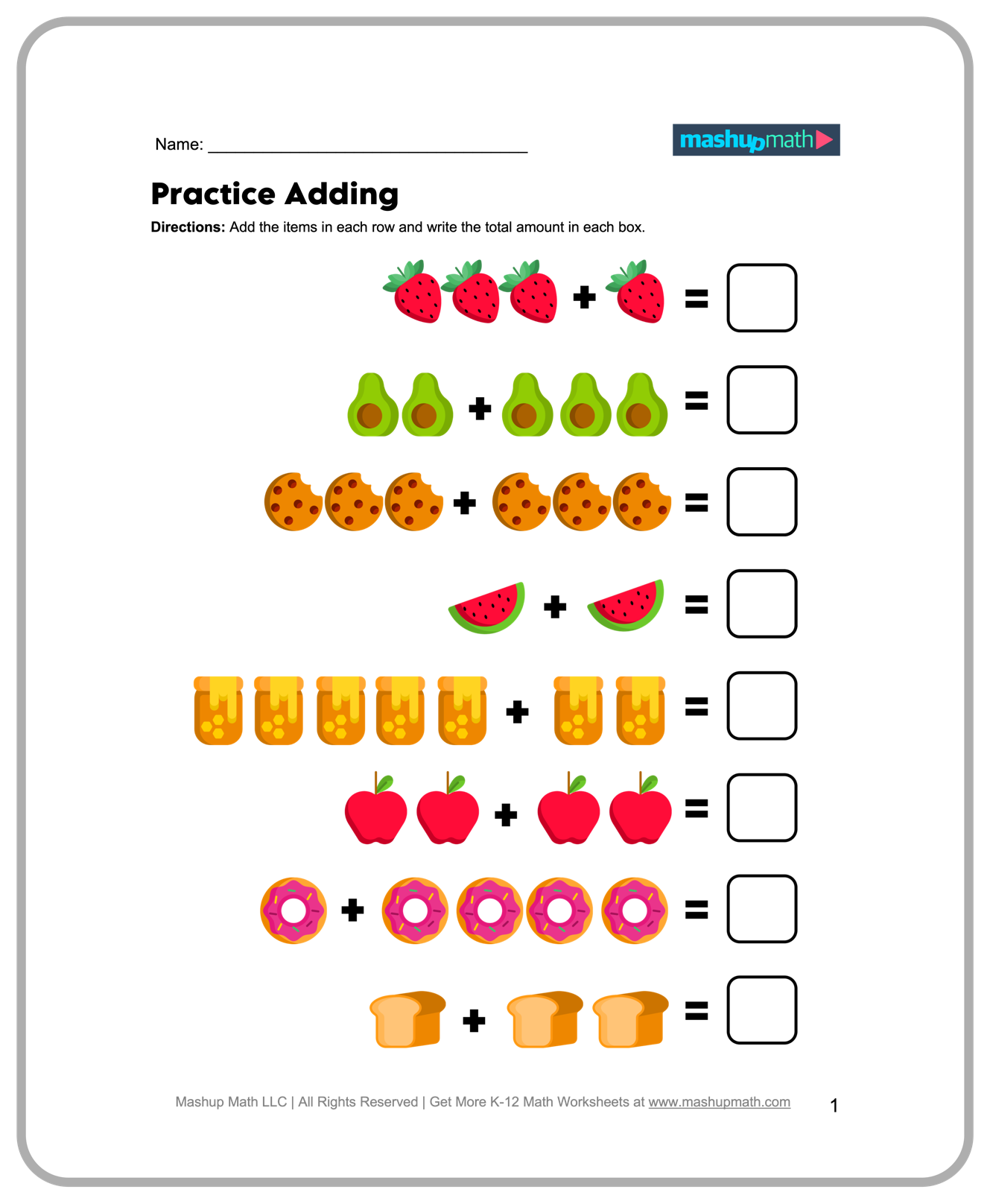 Pre K Math Worksheets Free Printable