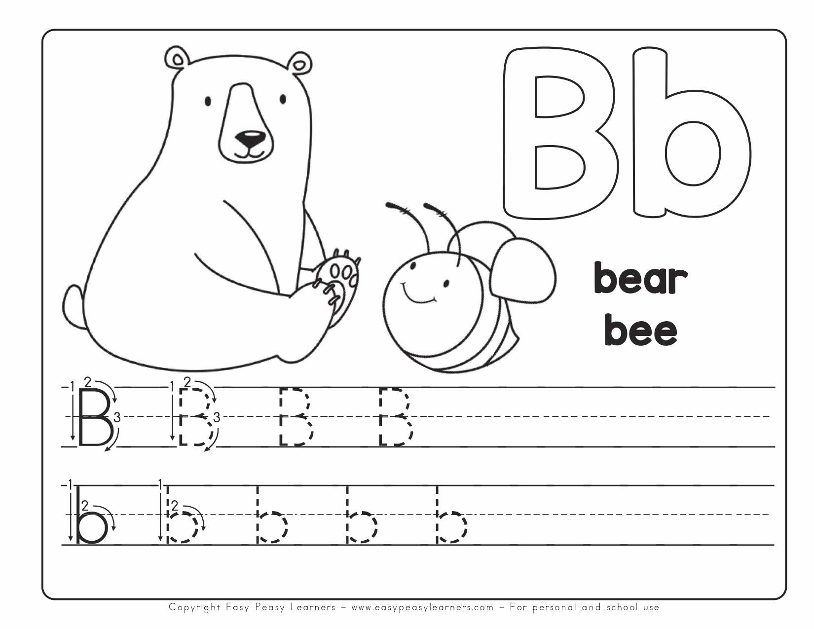 Free Printable Alphabet Sheets For Preschoolers